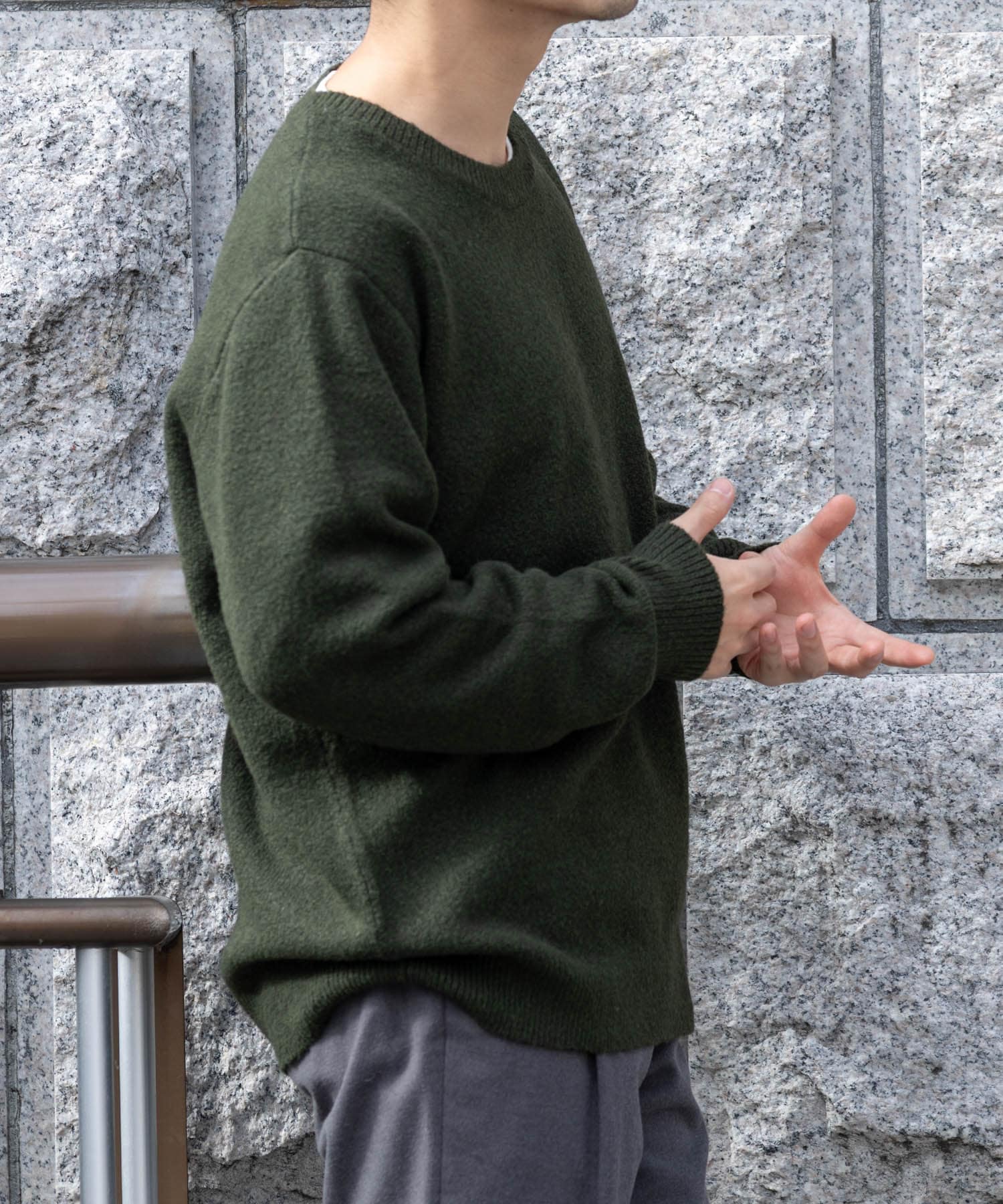 身長：172cm サイズ：L