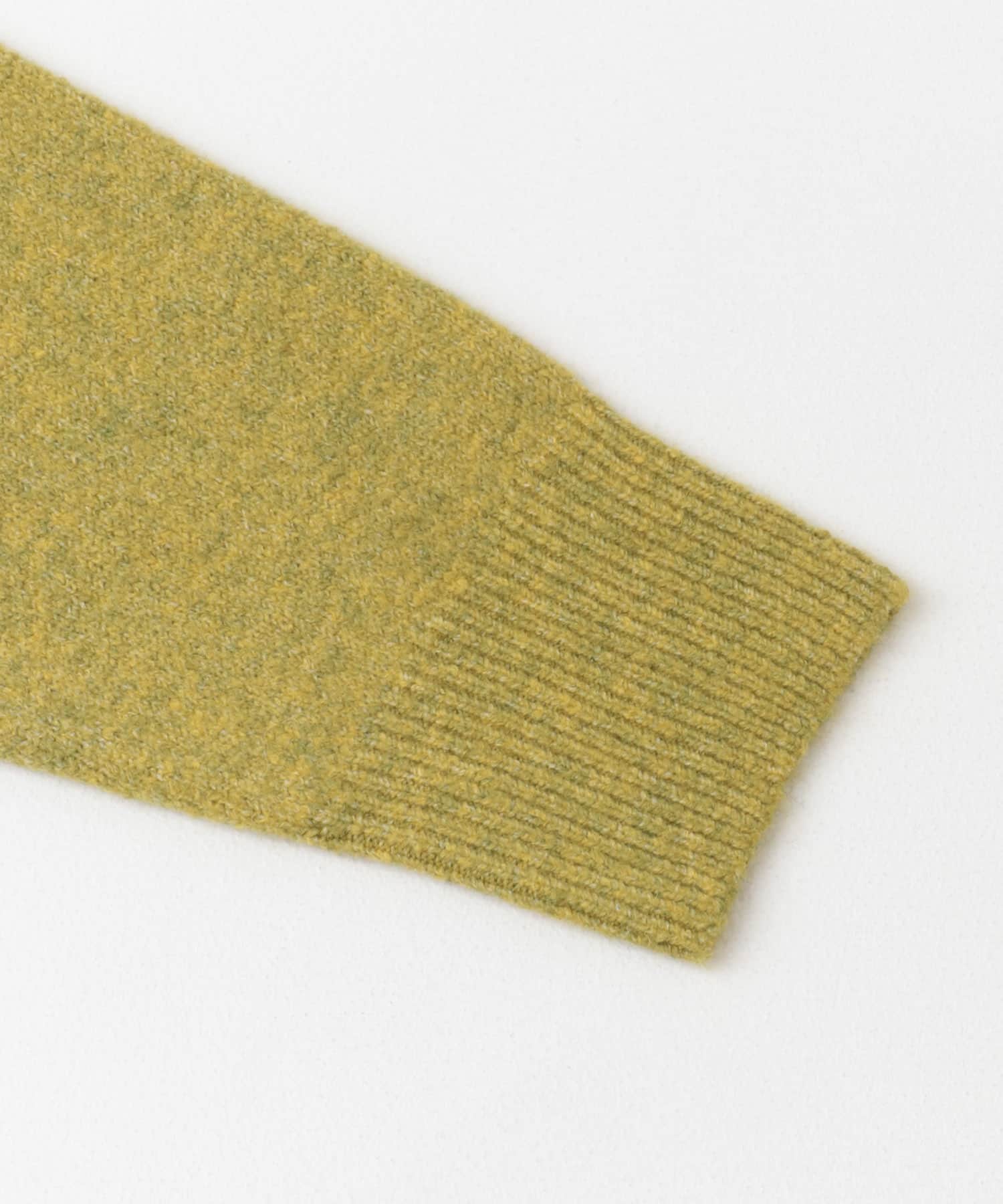 ブークレストレッチクルーニット YELLOW S