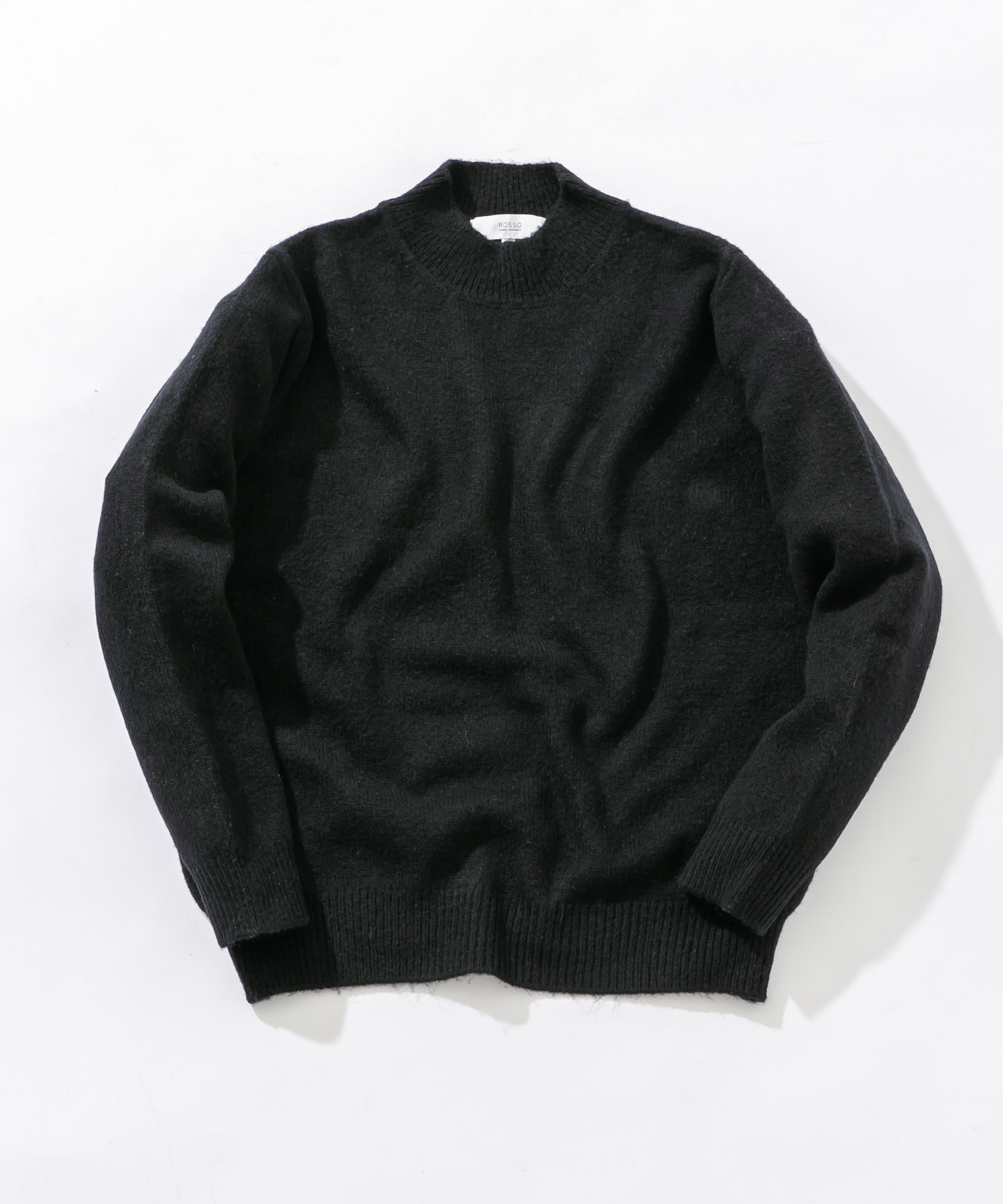 エアリーモックネックニット