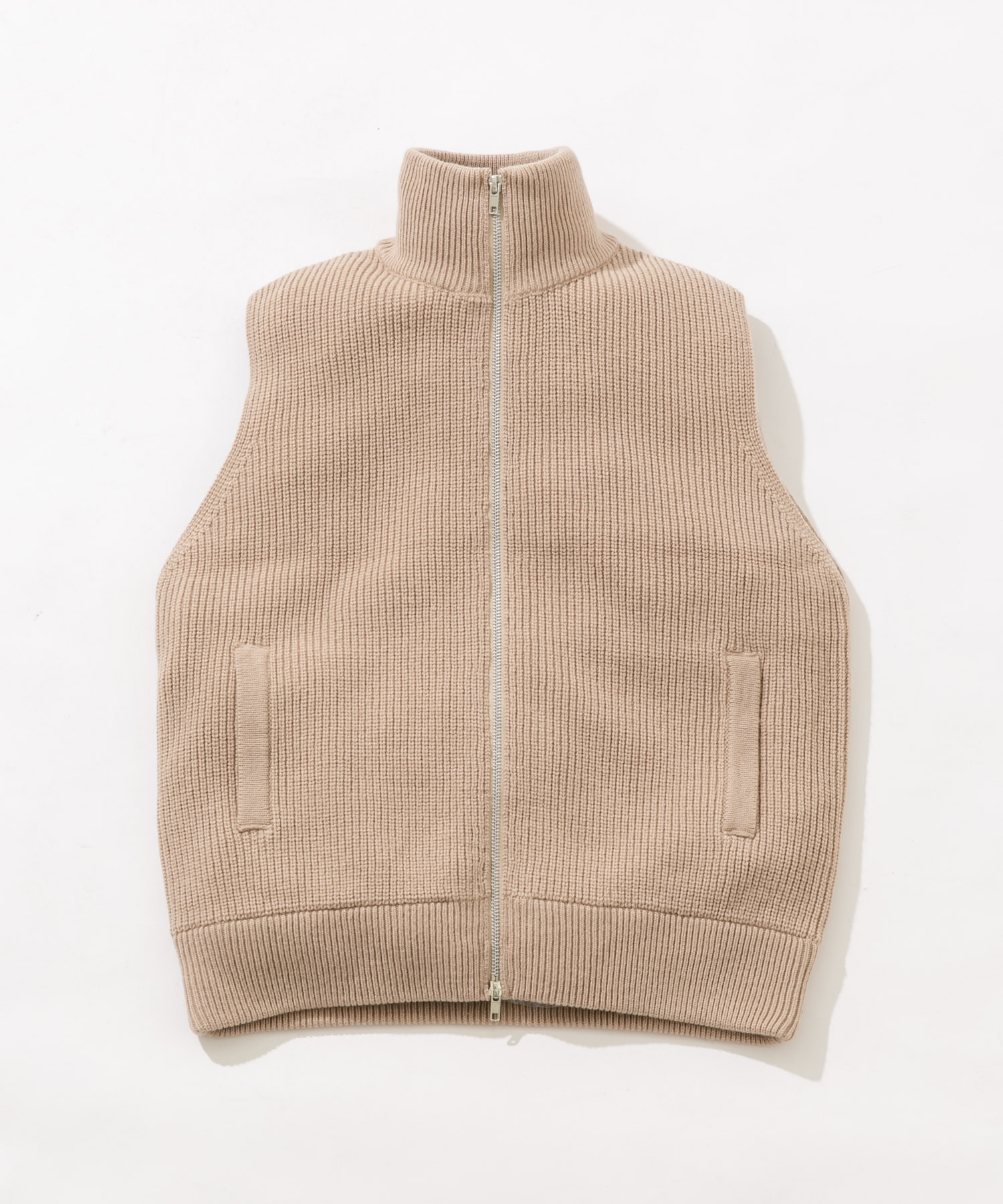 ドライバーズニットベスト IVORY M