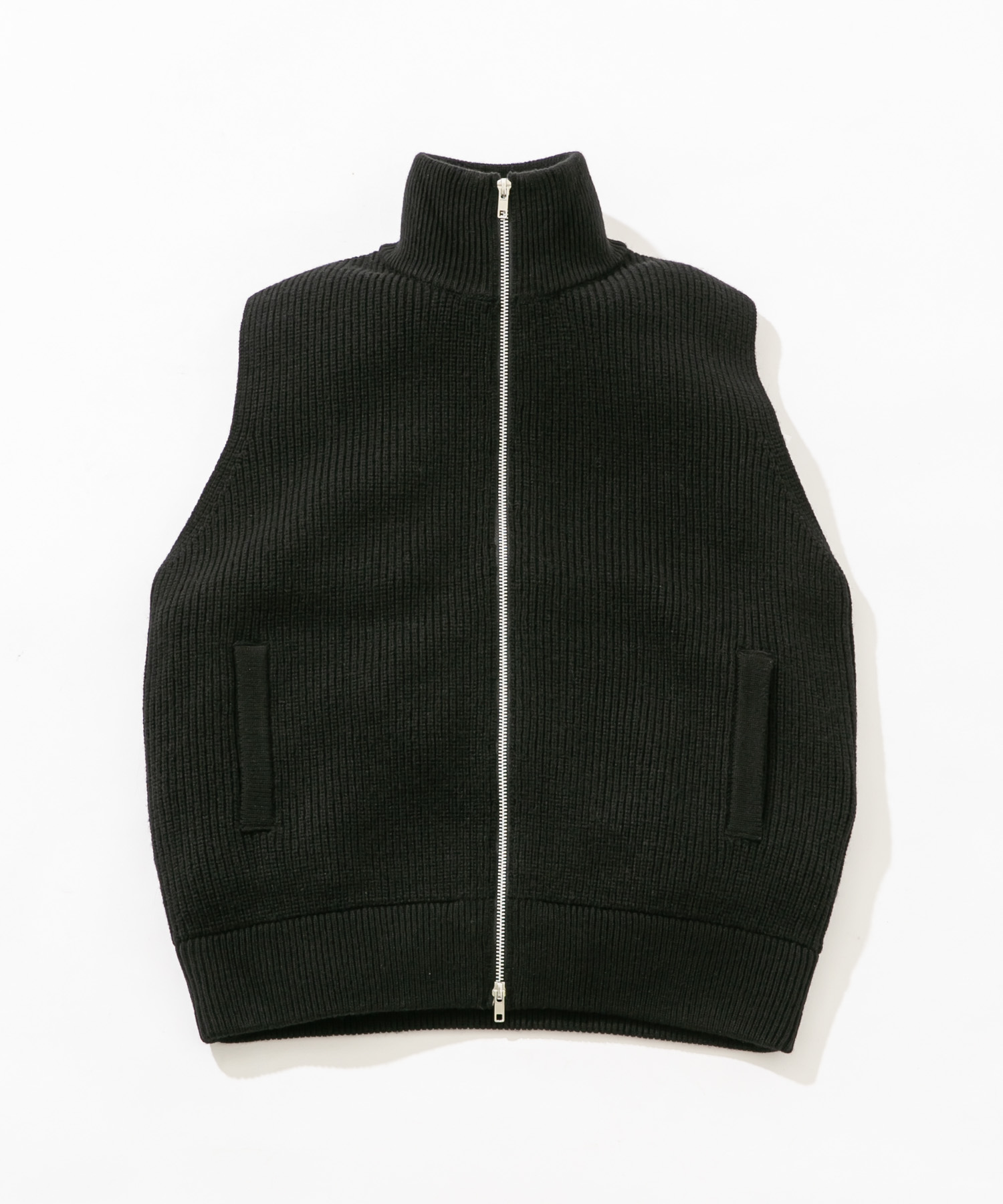 ドライバーズニットベスト BLACK M