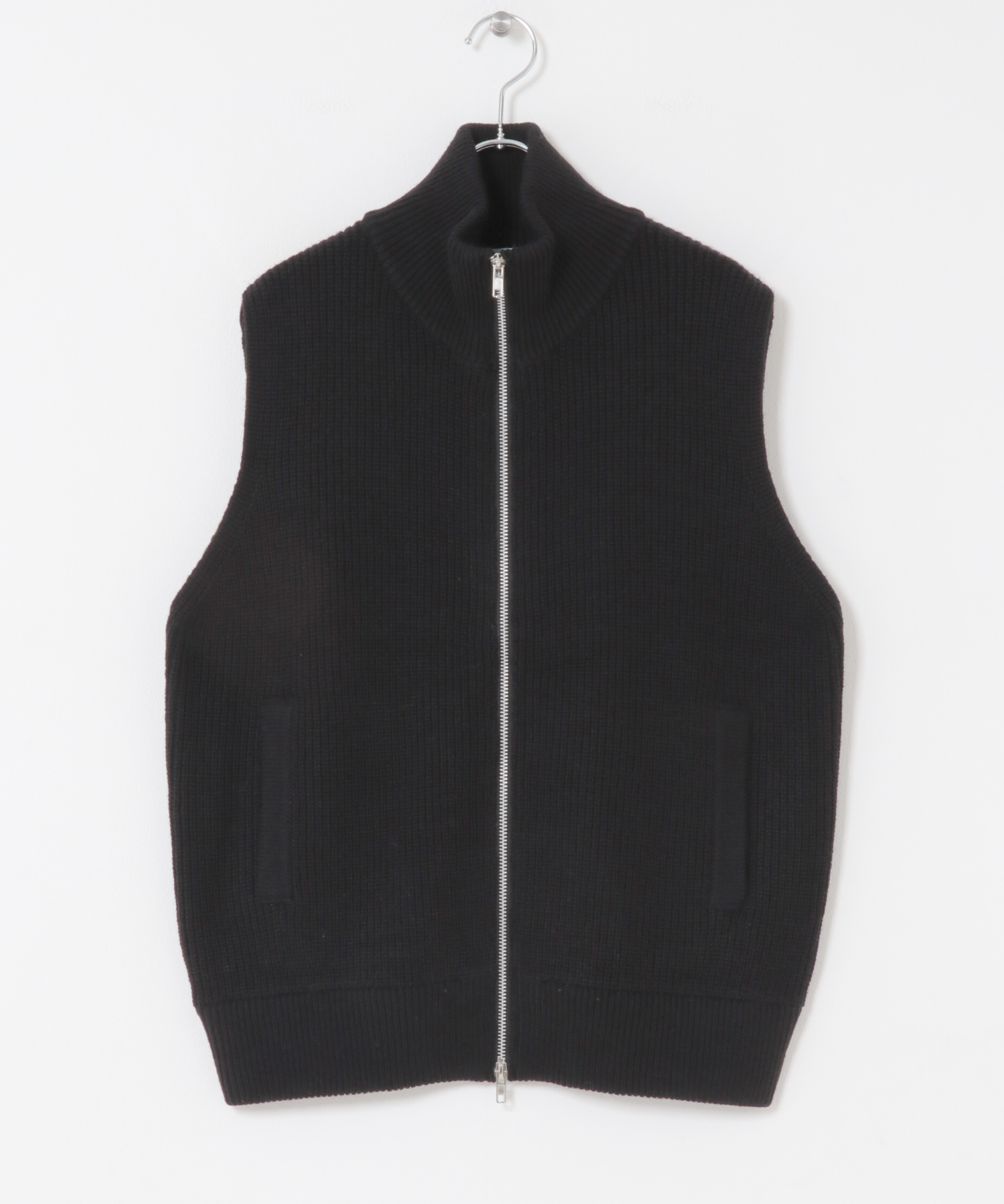 ドライバーズニットベスト BLACK M