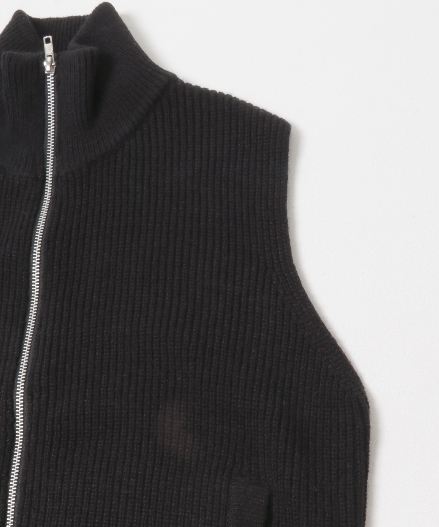 ドライバーズニットベスト BLACK M