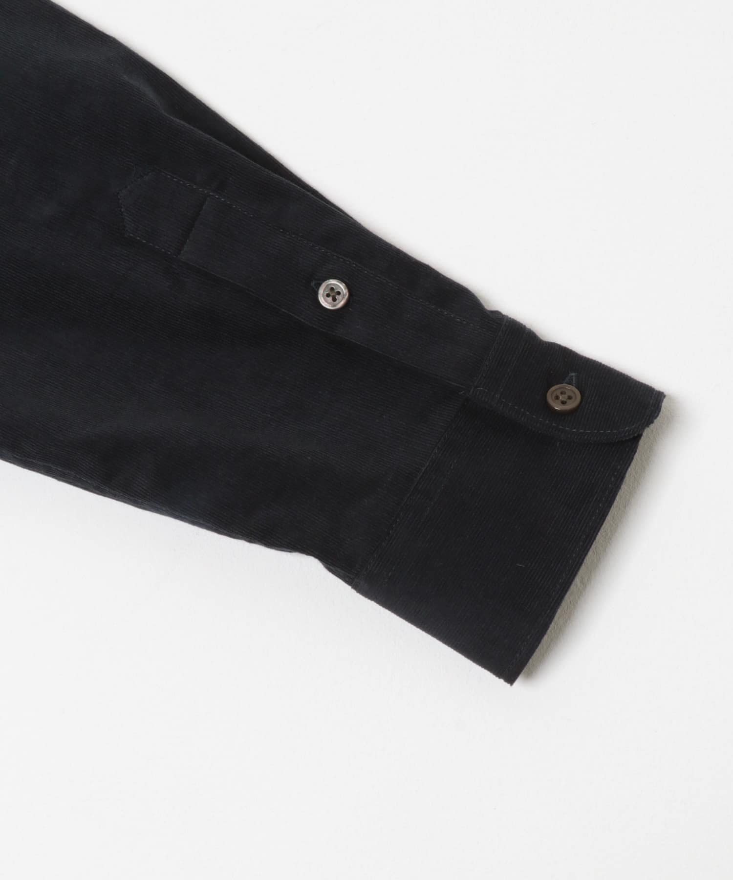 アーバンリラックスコーデュロイレギュラーシャツ CHARCOAL S