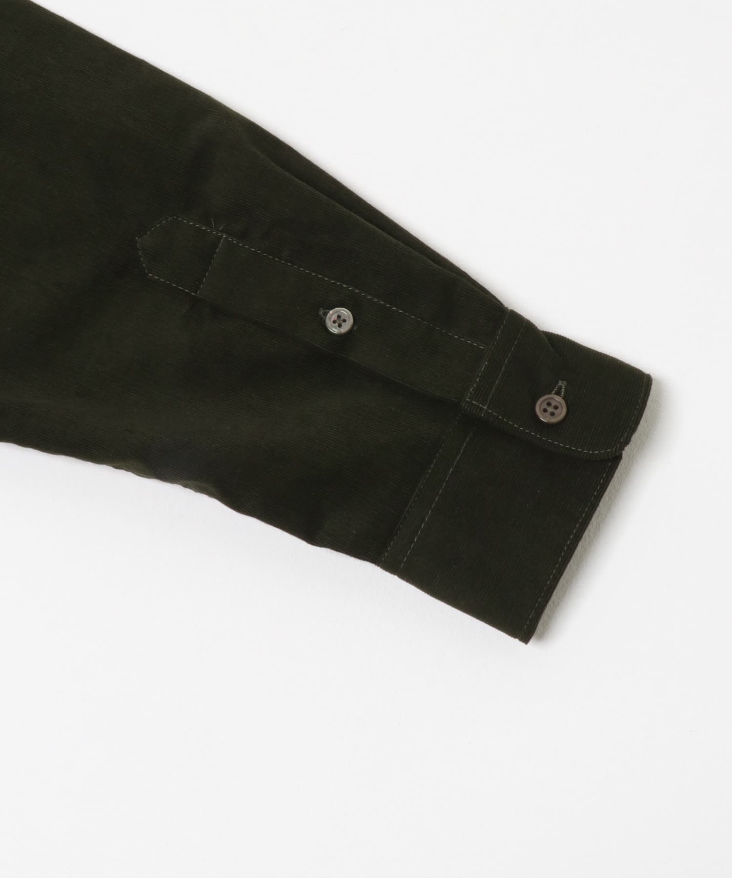 アーバンリラックスコーデュロイレギュラーシャツ KHAKI S