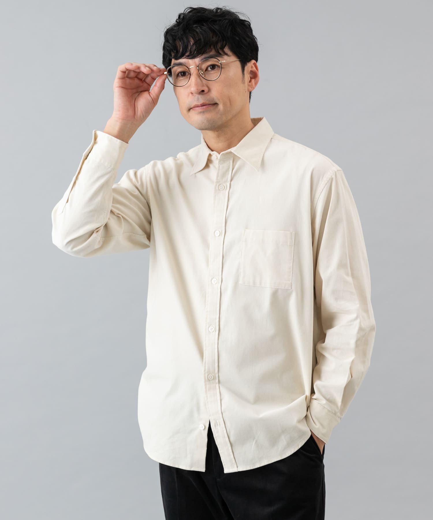 身長：181cm サイズ：L