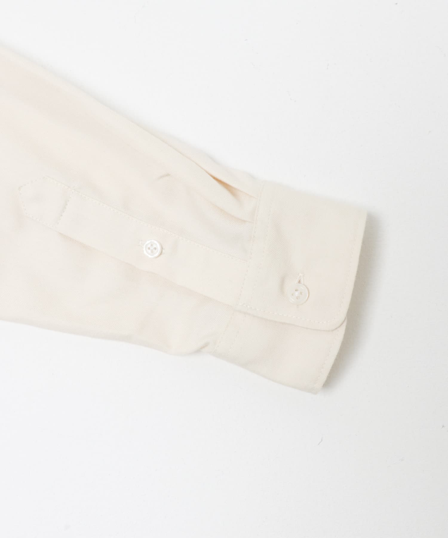 『蓄熱 / XLサイズあり』アーバンリラックスサーモネルレギュラーシャツ IVORY S