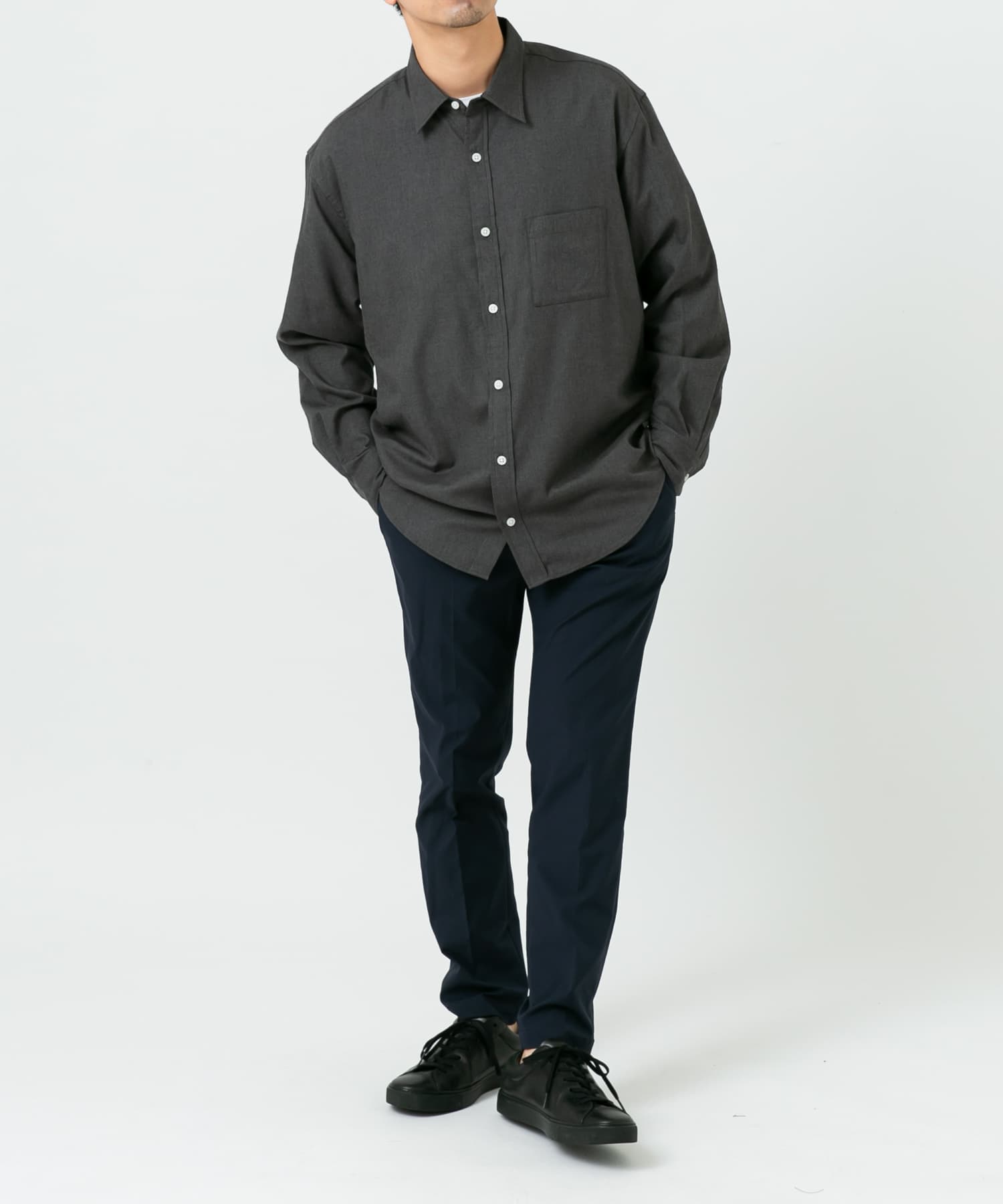 身長：172cm サイズ：L