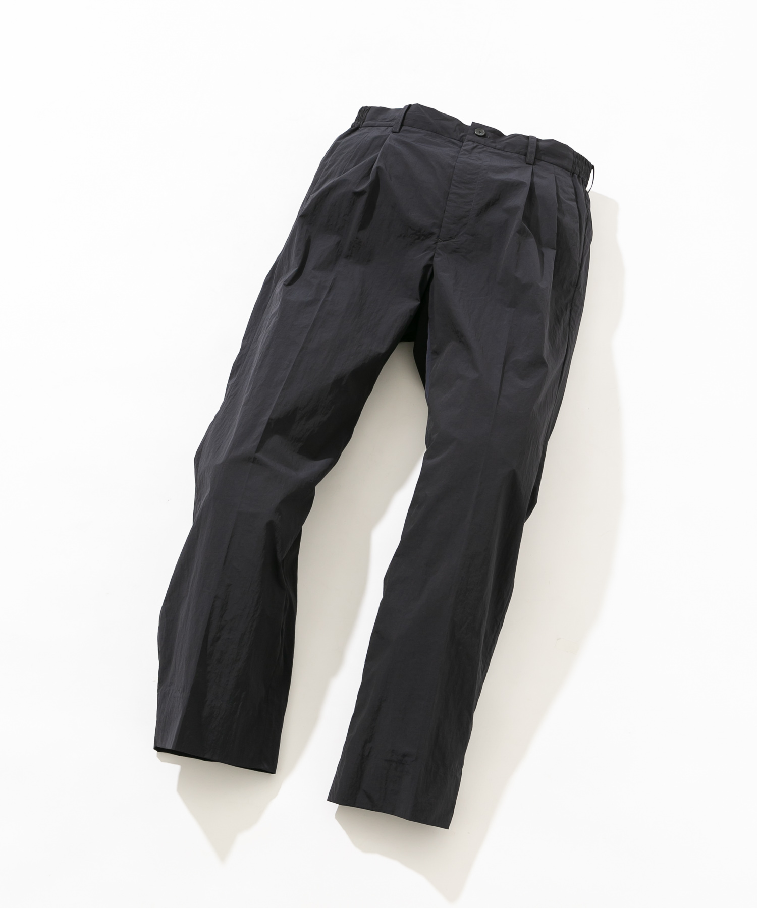 3H Dry Fabricナイロンリラックスパンツ NAVY M