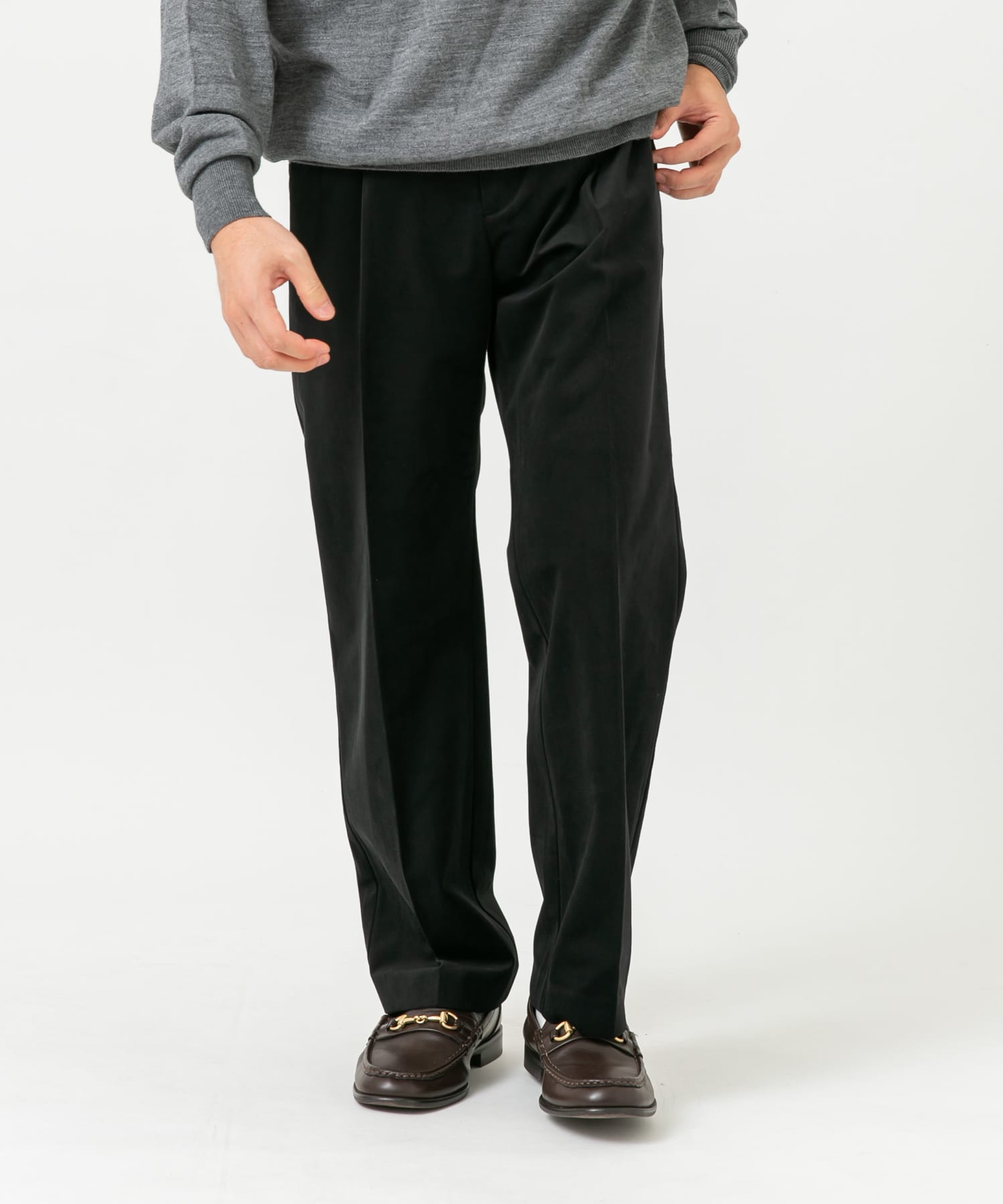 『XLサイズあり』起毛カットツイルスラックス