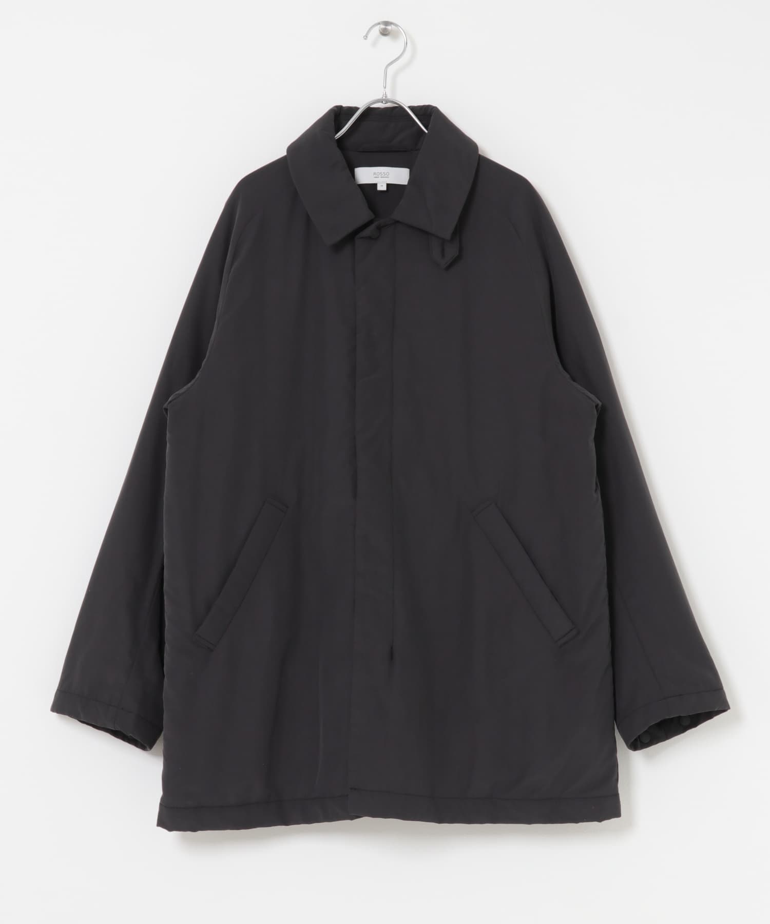 『XLサイズあり』NOUVELLE中綿ステンカラーコート CHARCOAL M