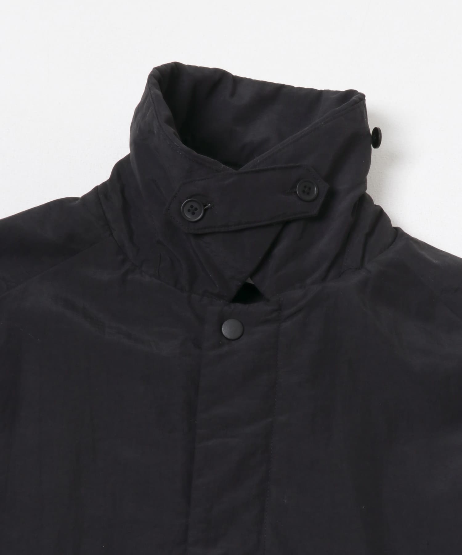 『XLサイズあり』NOUVELLE中綿ステンカラーコート BLACK M