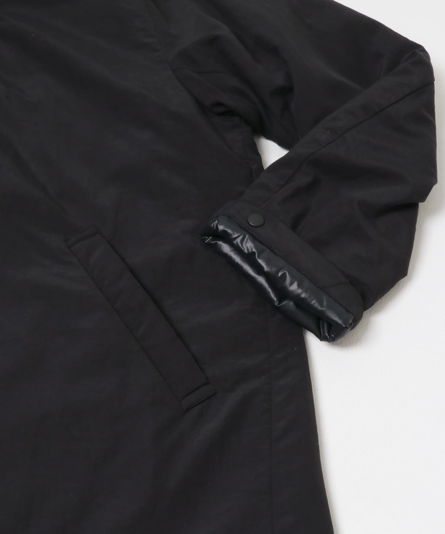 『XLサイズあり』NOUVELLE中綿ステンカラーコート BLACK M