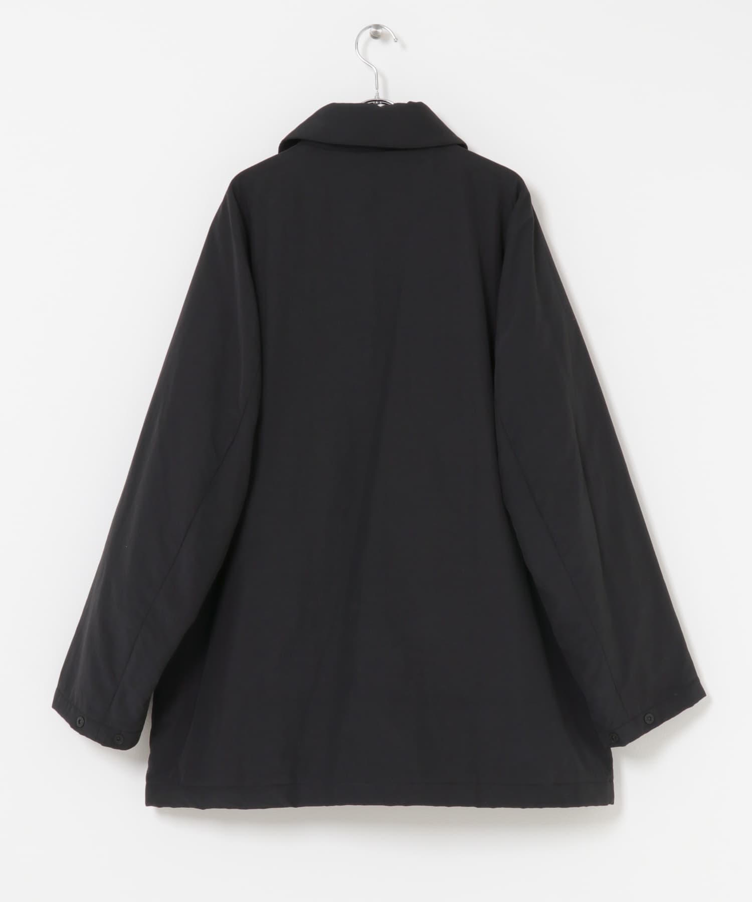 『XLサイズあり』NOUVELLE中綿ステンカラーコート BLACK M