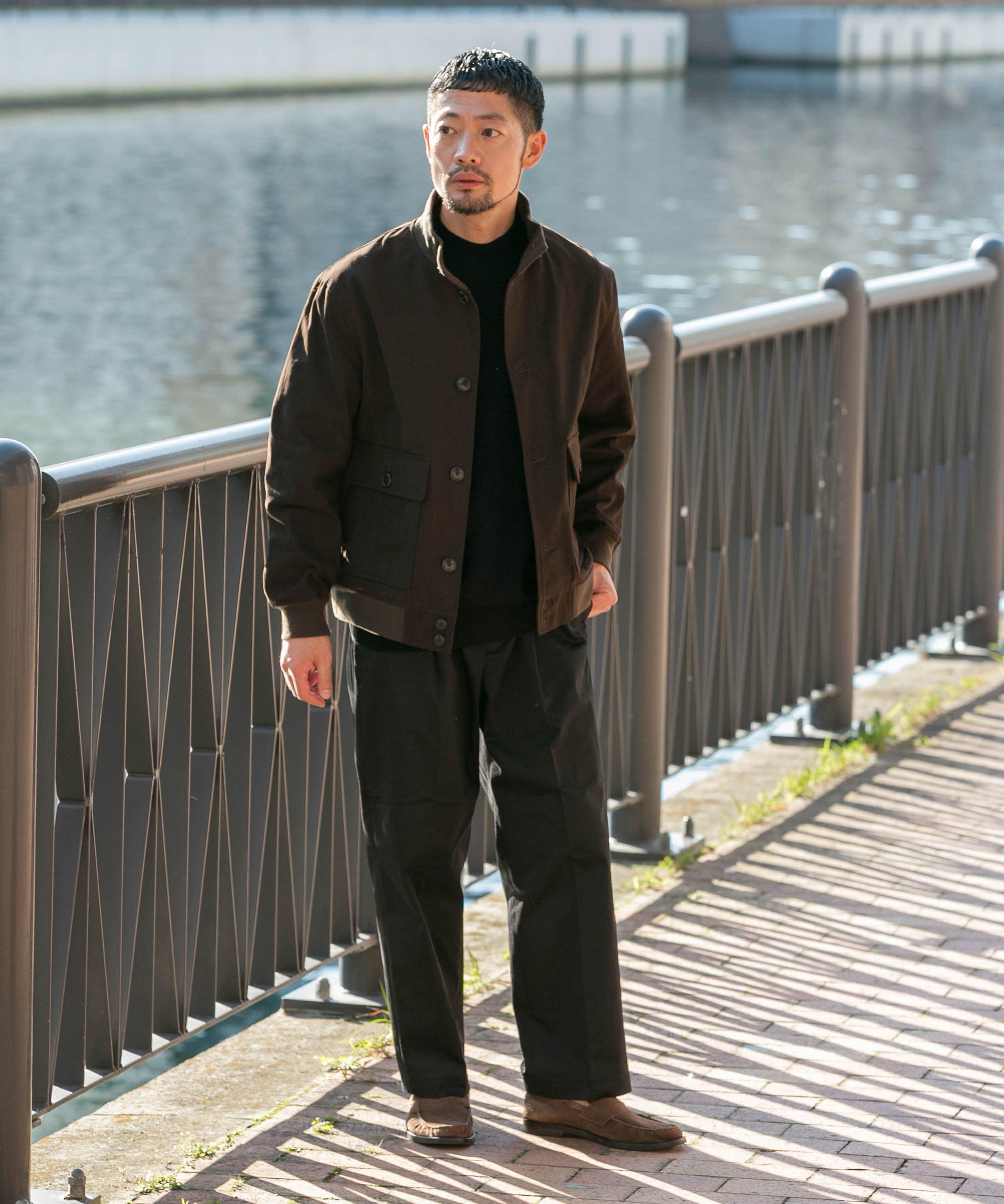 身長：173cm サイズ：L