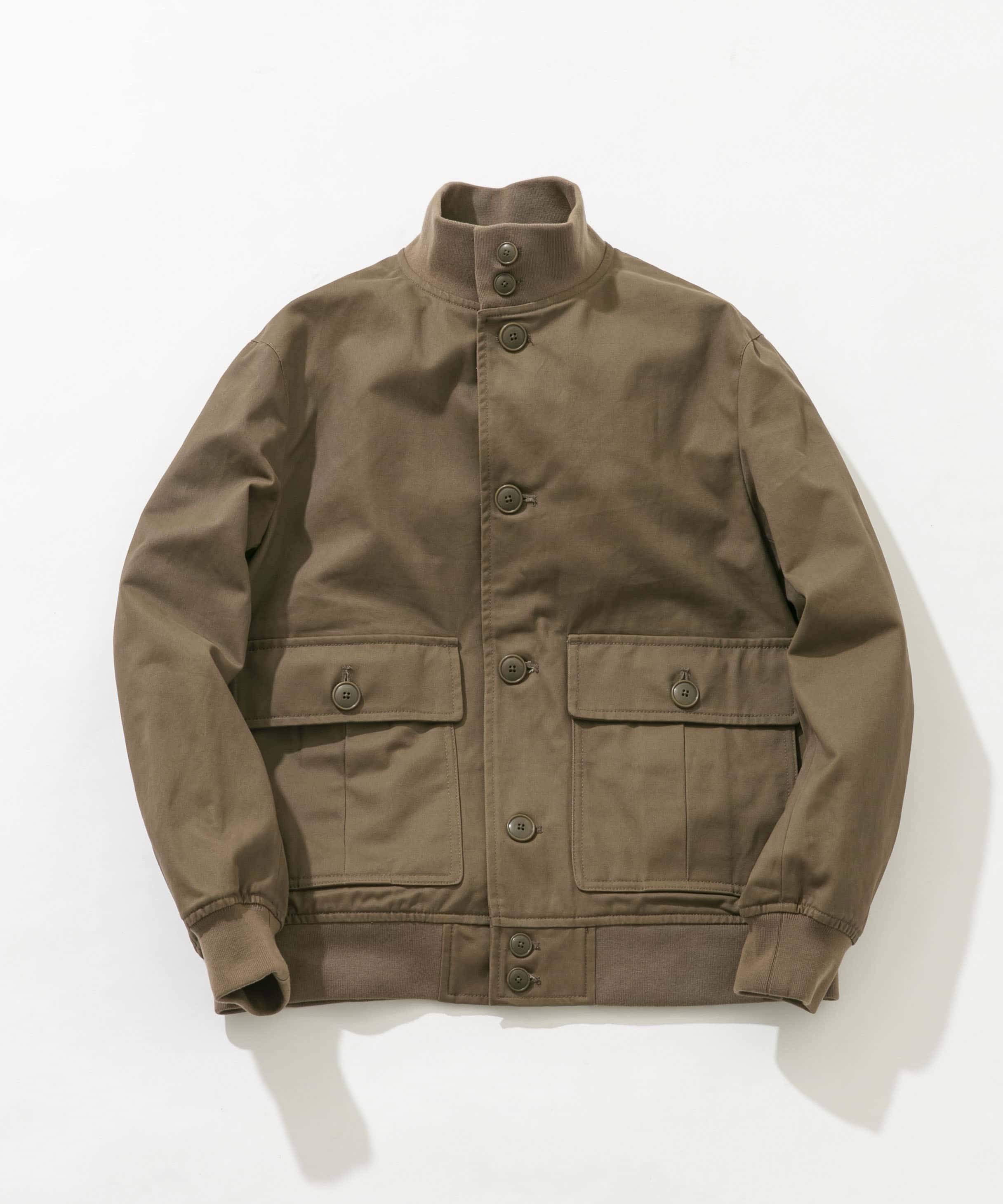 『XLサイズあり』バルスターモールスキンブルゾン BEIGE M