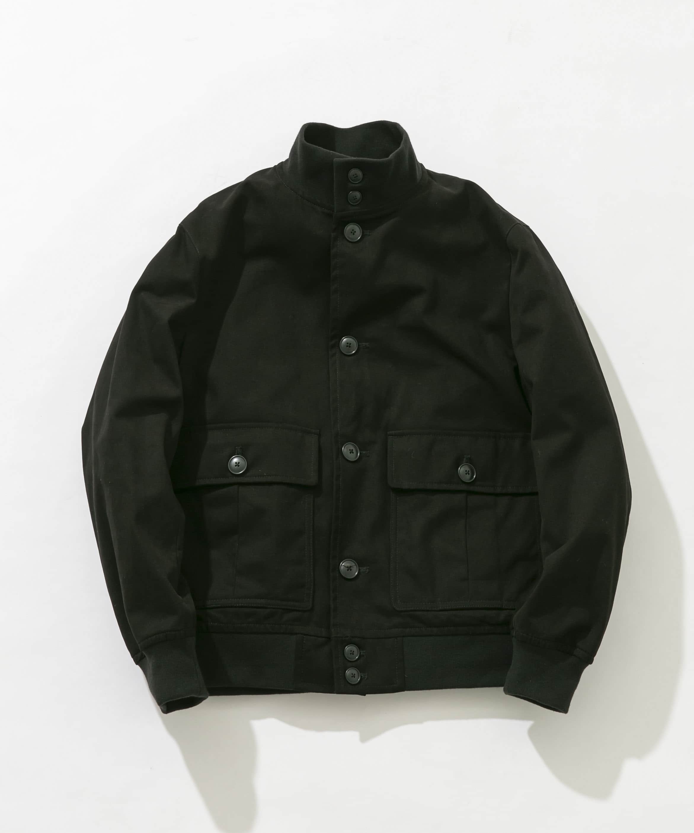 『XLサイズあり』バルスターモールスキンブルゾン BLACK L