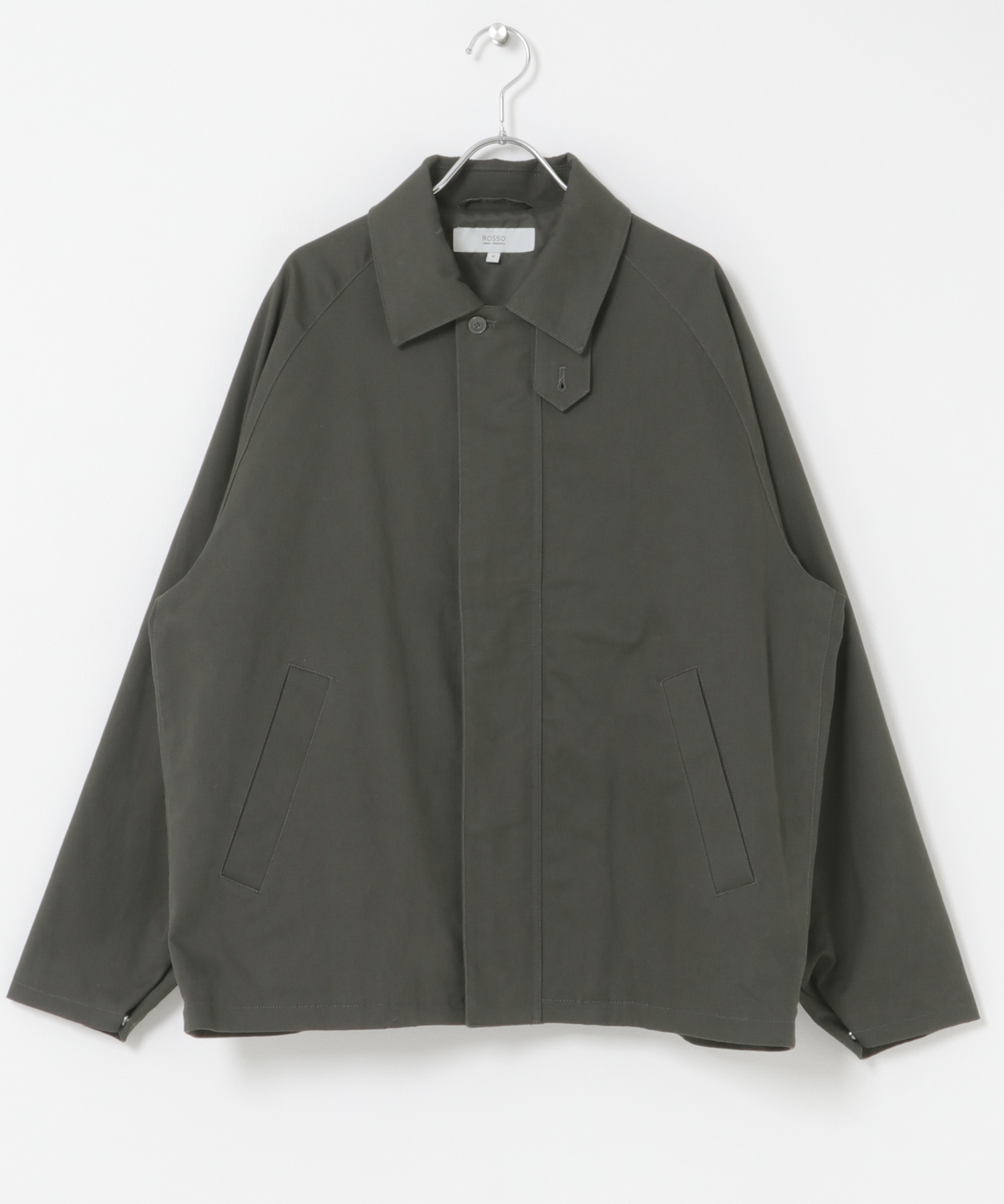 『XLサイズあり』ピーチツイルショートブルゾン CHARCOAL M