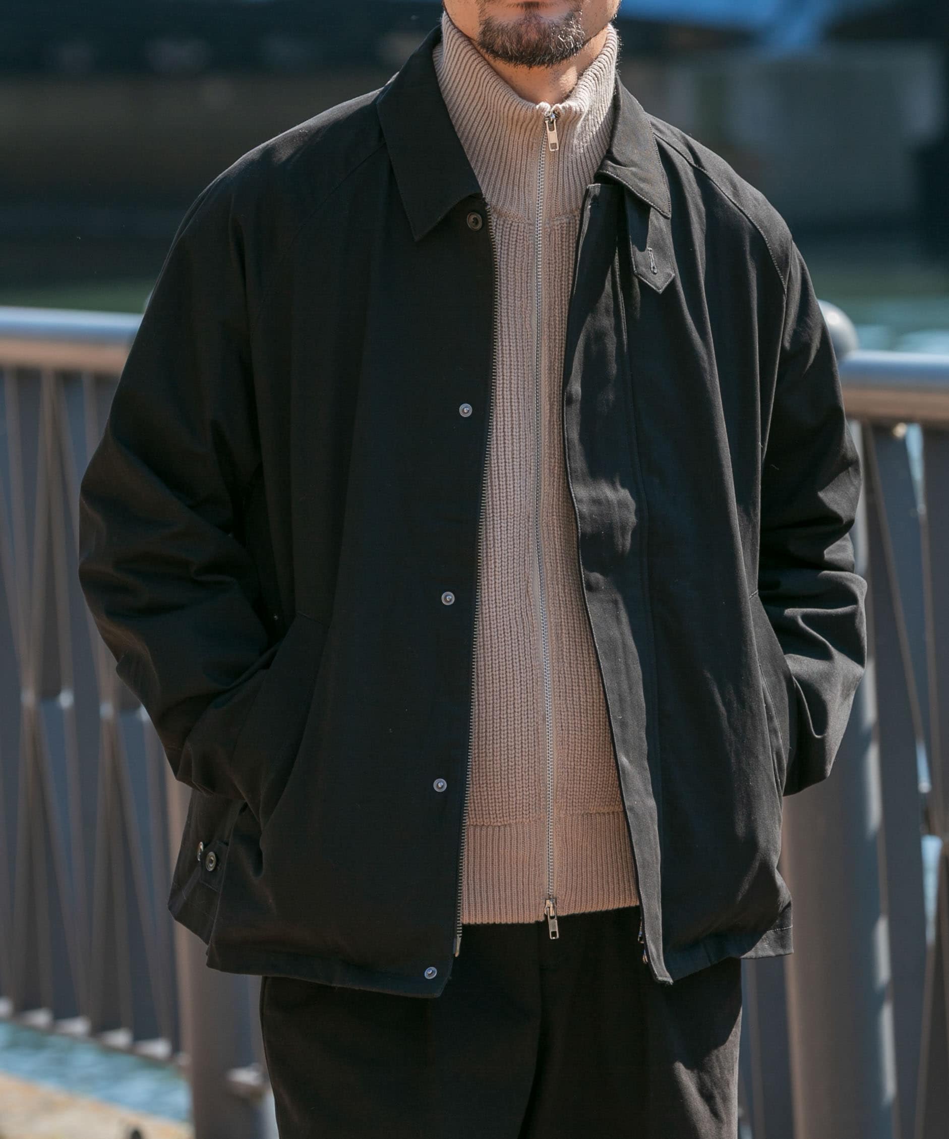 『XLサイズあり』ピーチツイルショートブルゾン