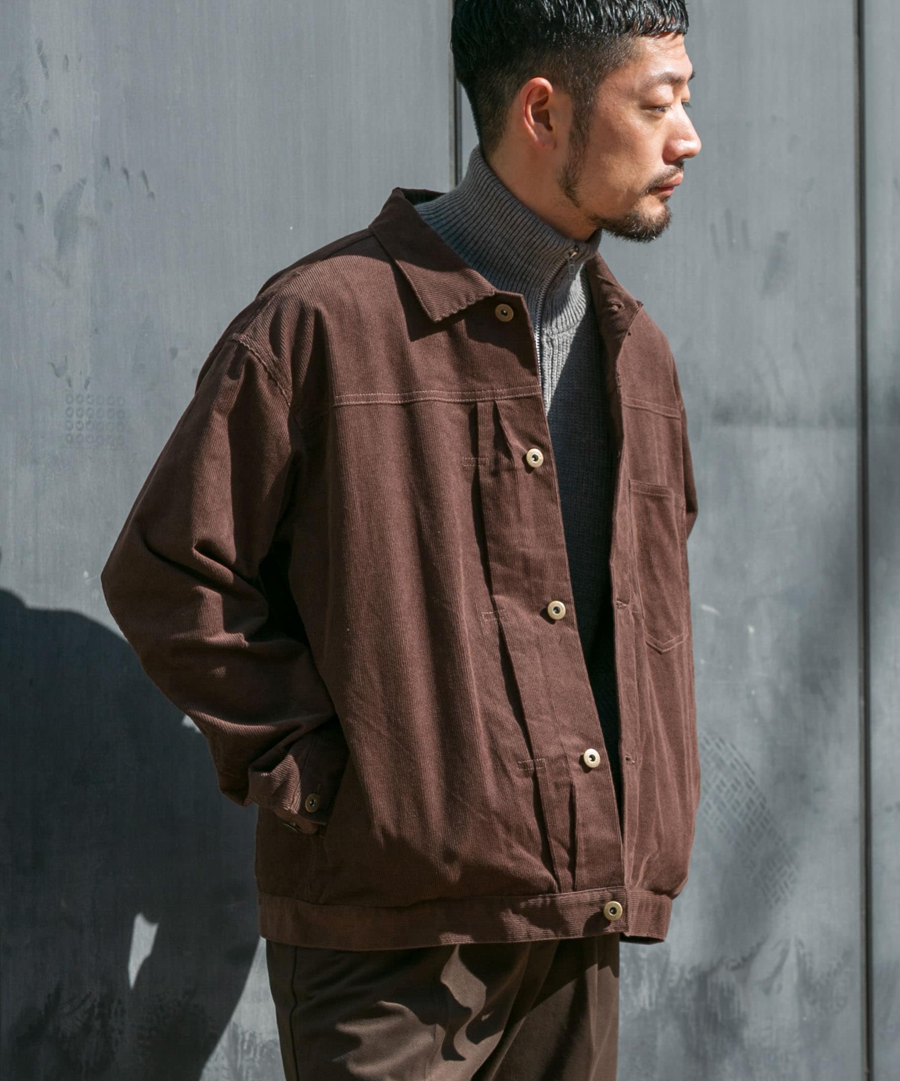 身長：173cm サイズ：L