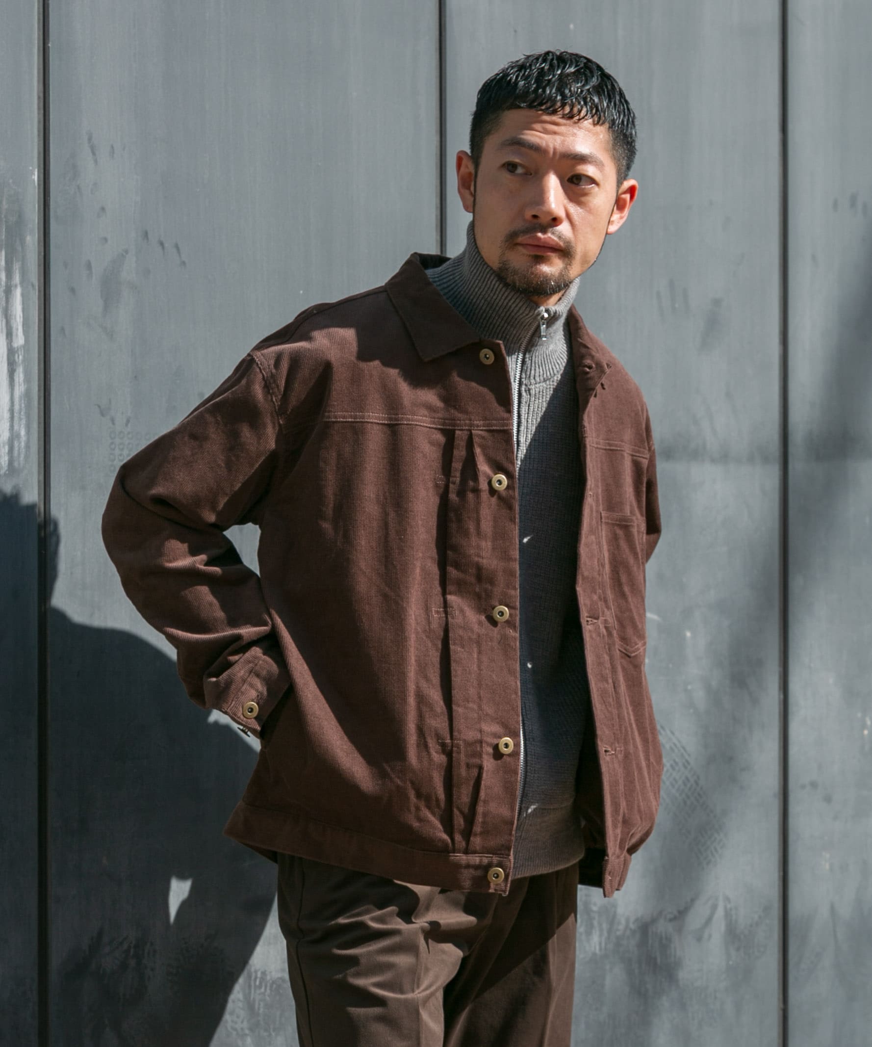 身長：173cm サイズ：L