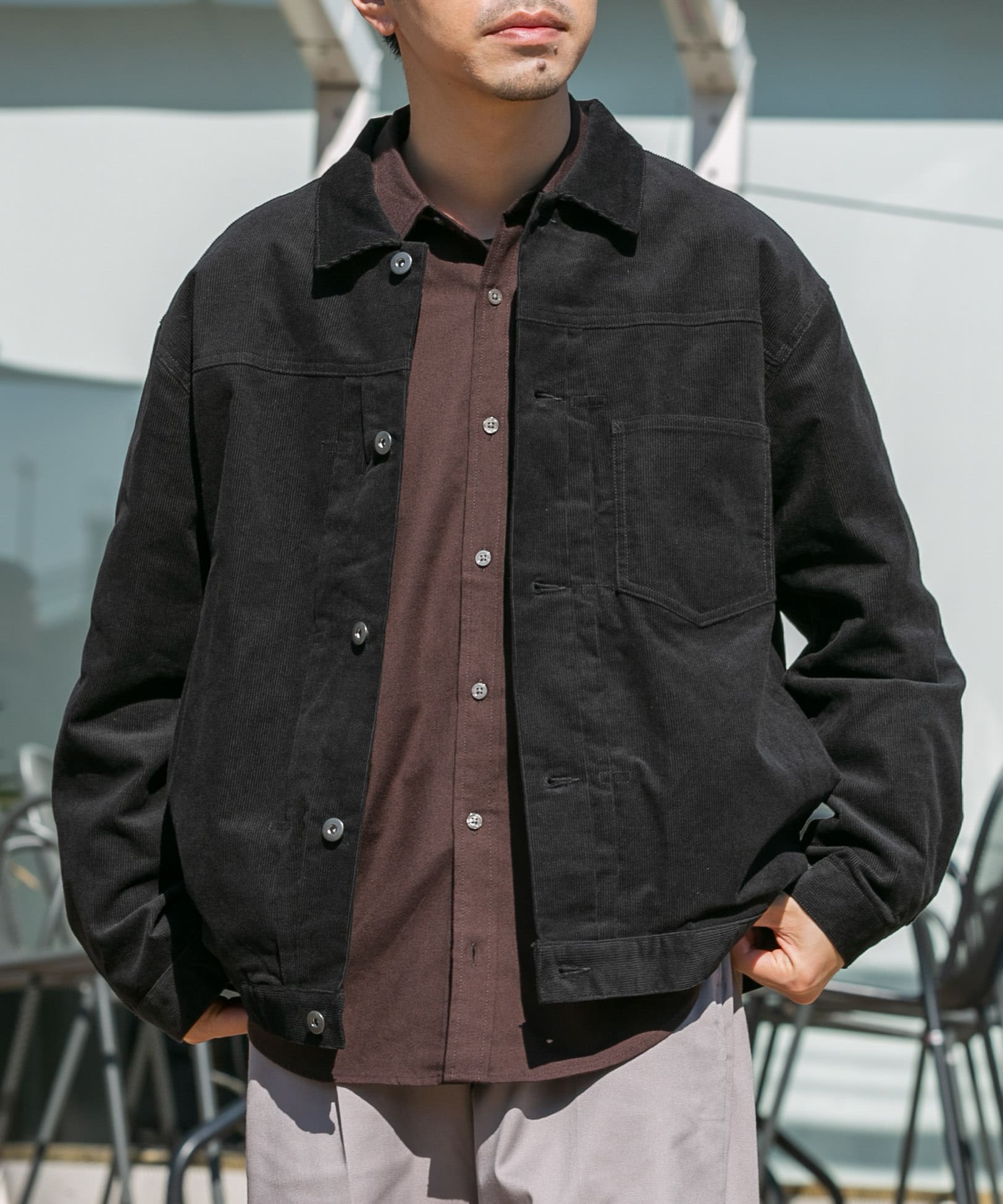 身長：172cm サイズ：L