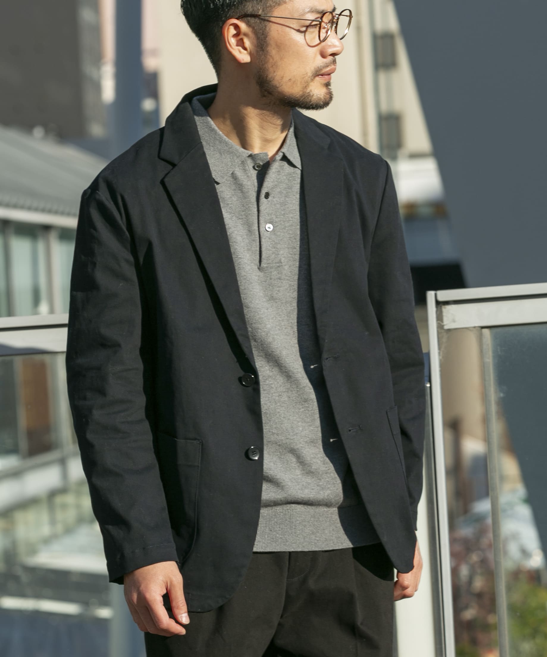 身長：173cm サイズ：L