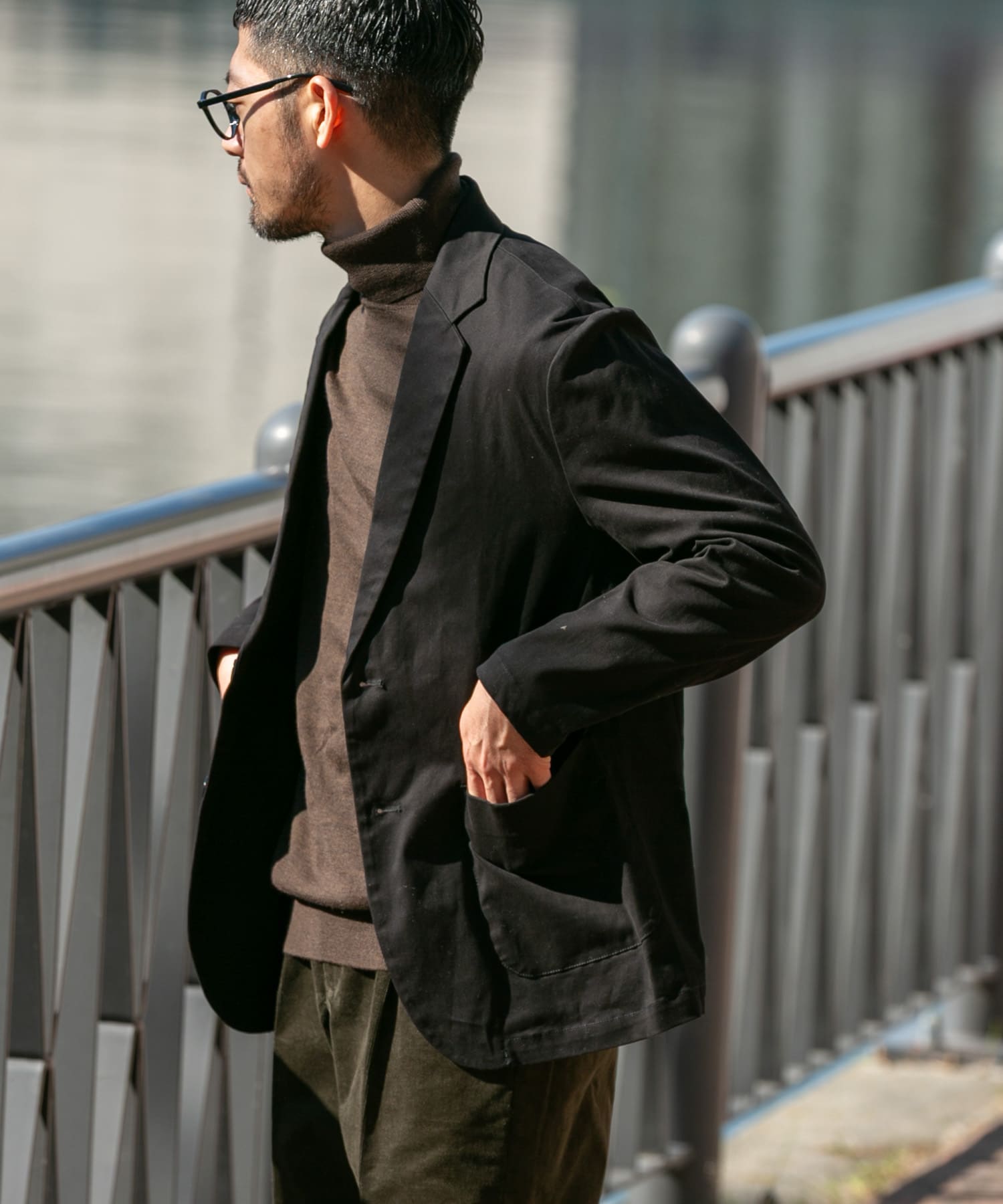 身長：173cm サイズ：L