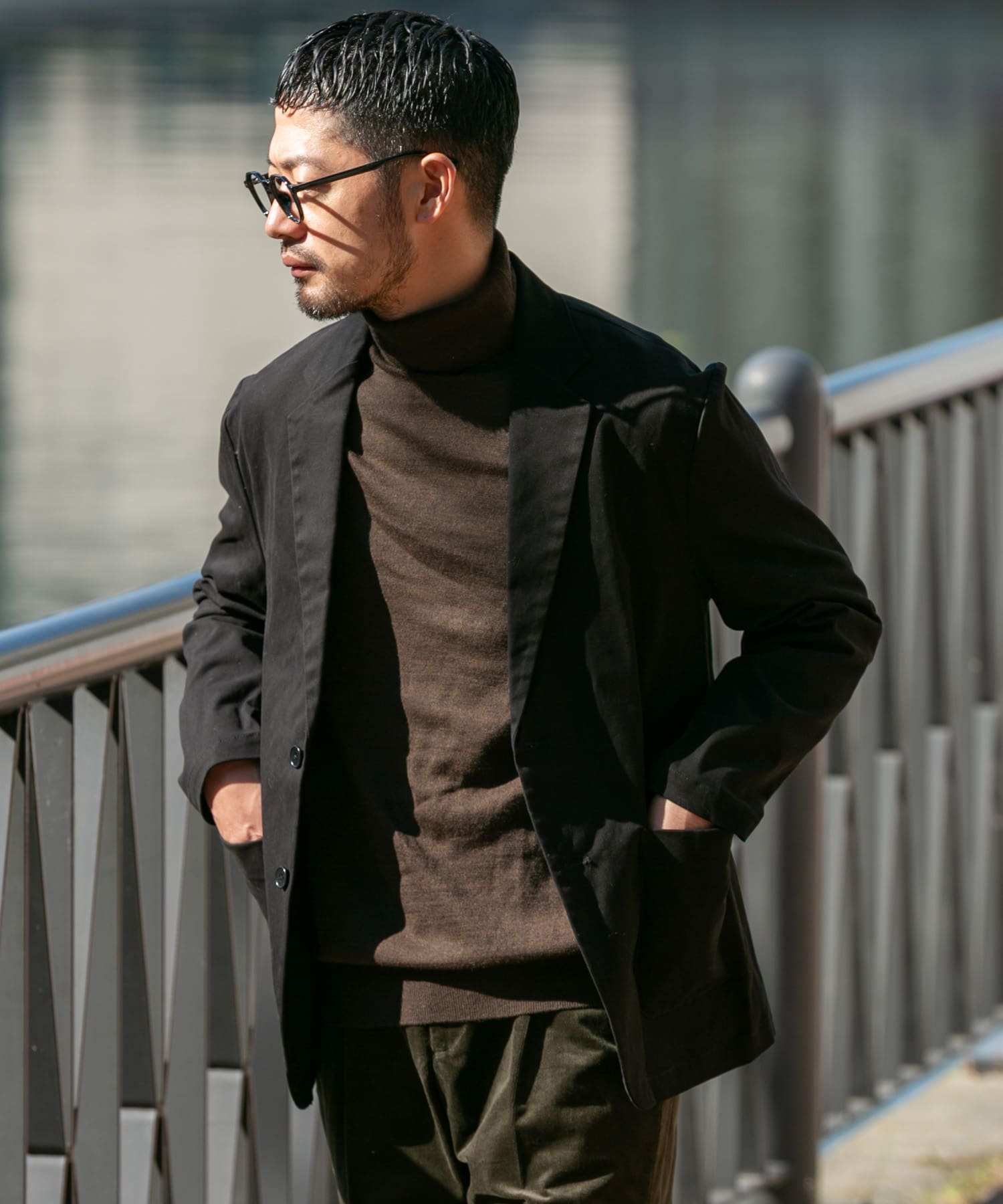 身長：173cm サイズ：L