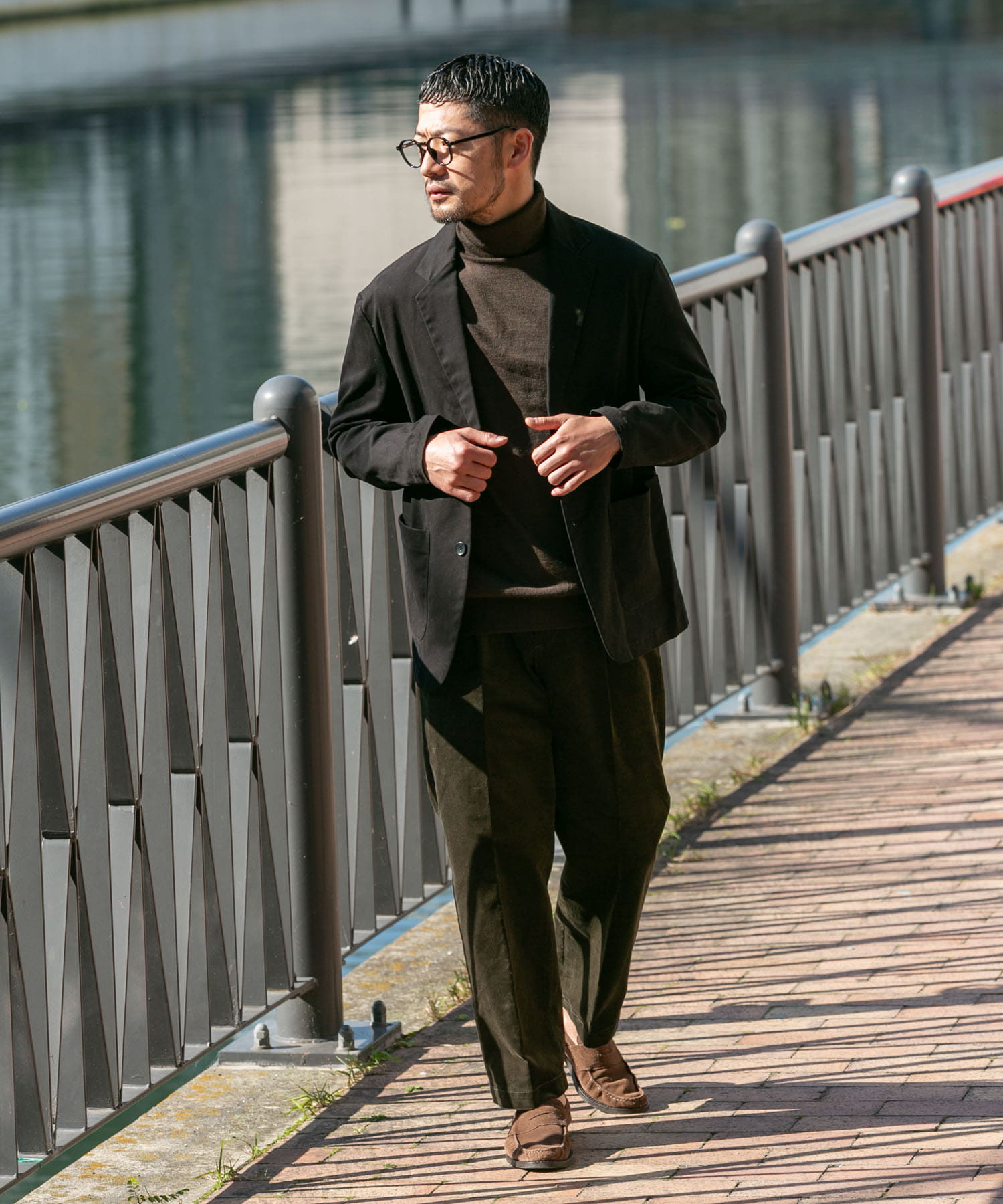 身長：173cm サイズ：L