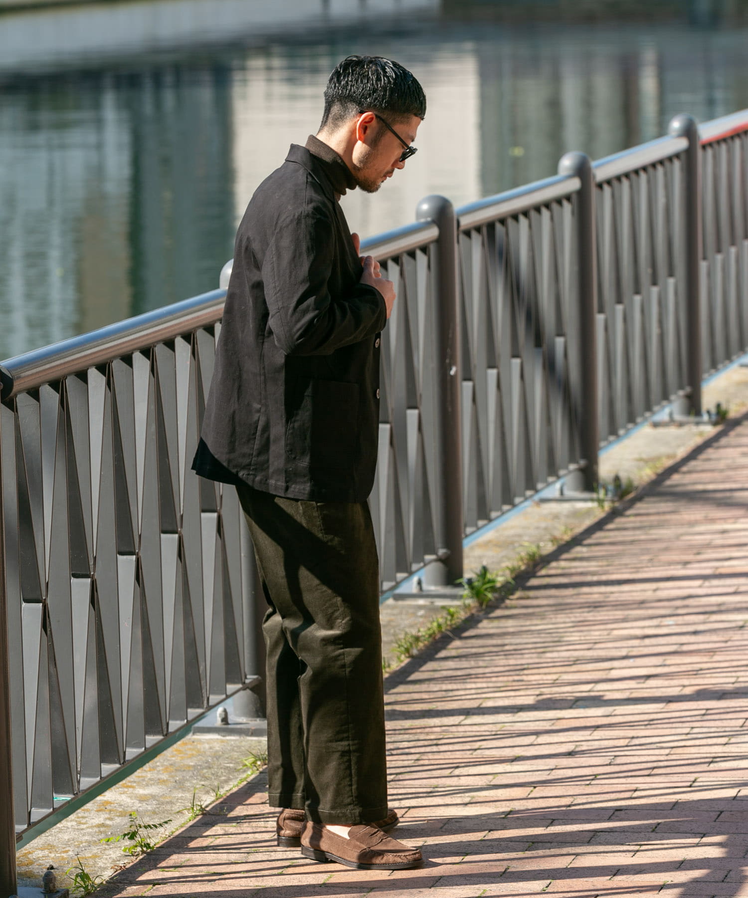 身長：173cm サイズ：L