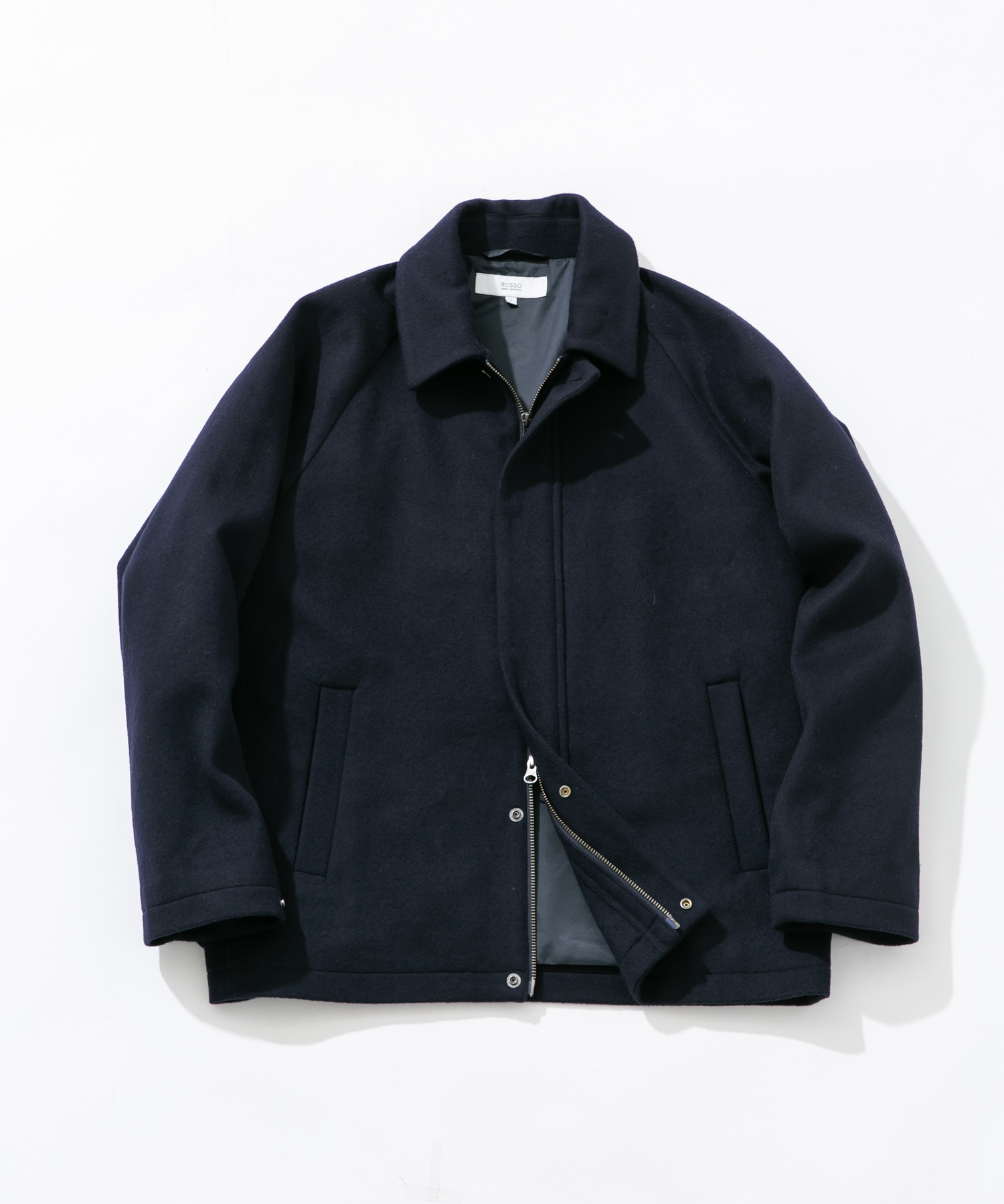 スーパー100 ショートブルゾン NAVY M