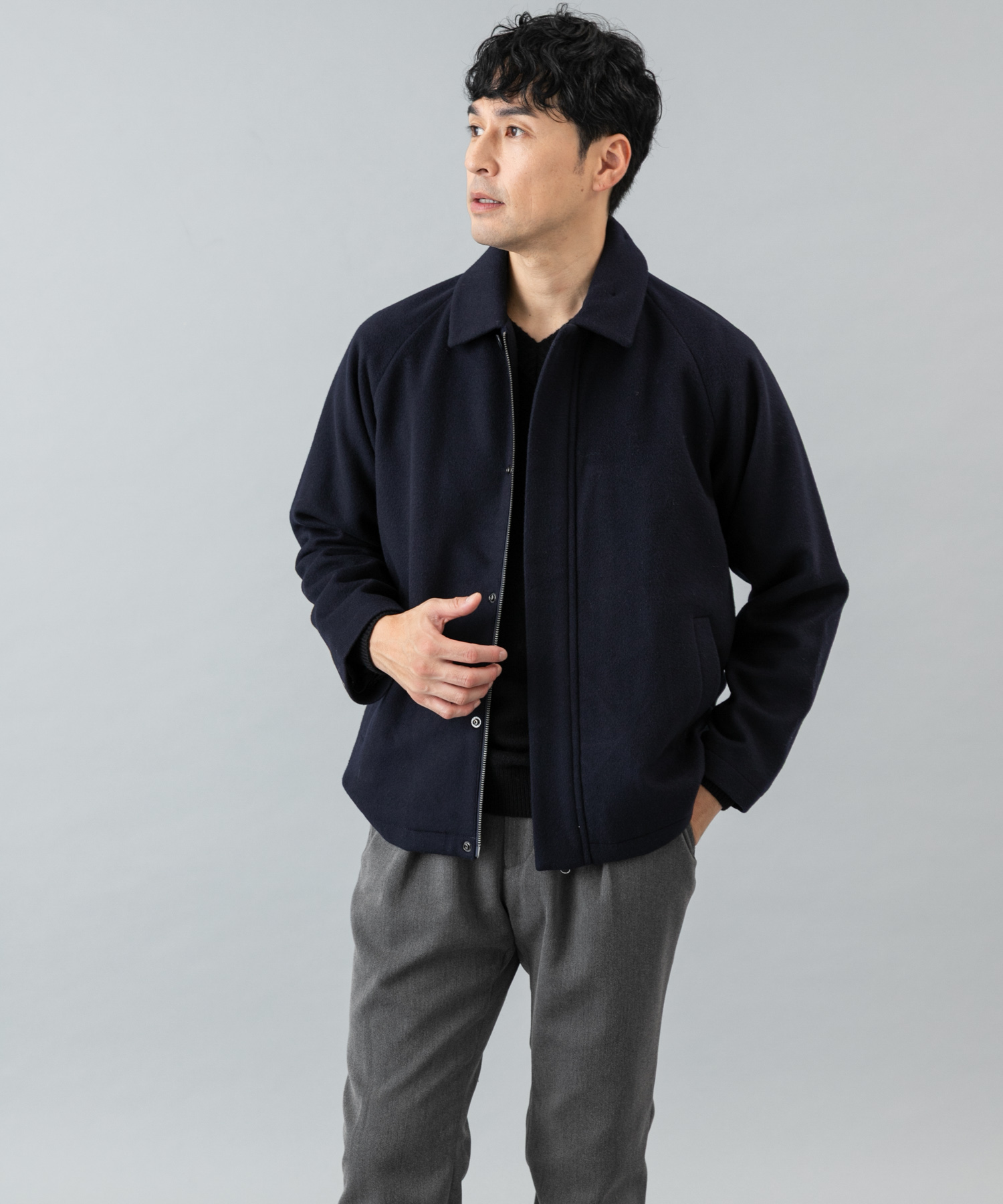 身長：181cm サイズ：L