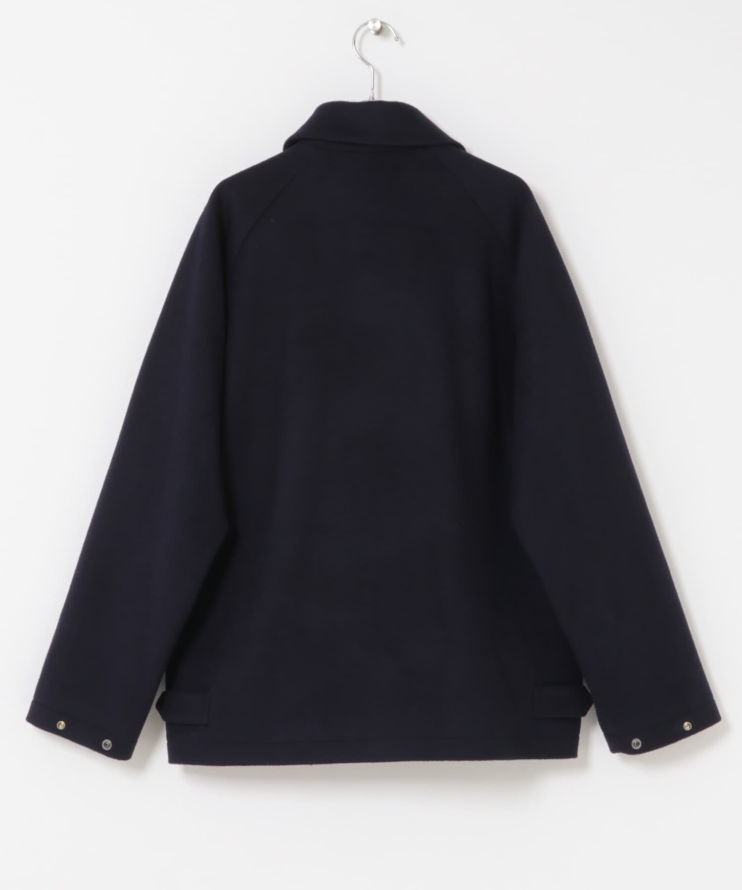 スーパー100 ショートブルゾン NAVY M