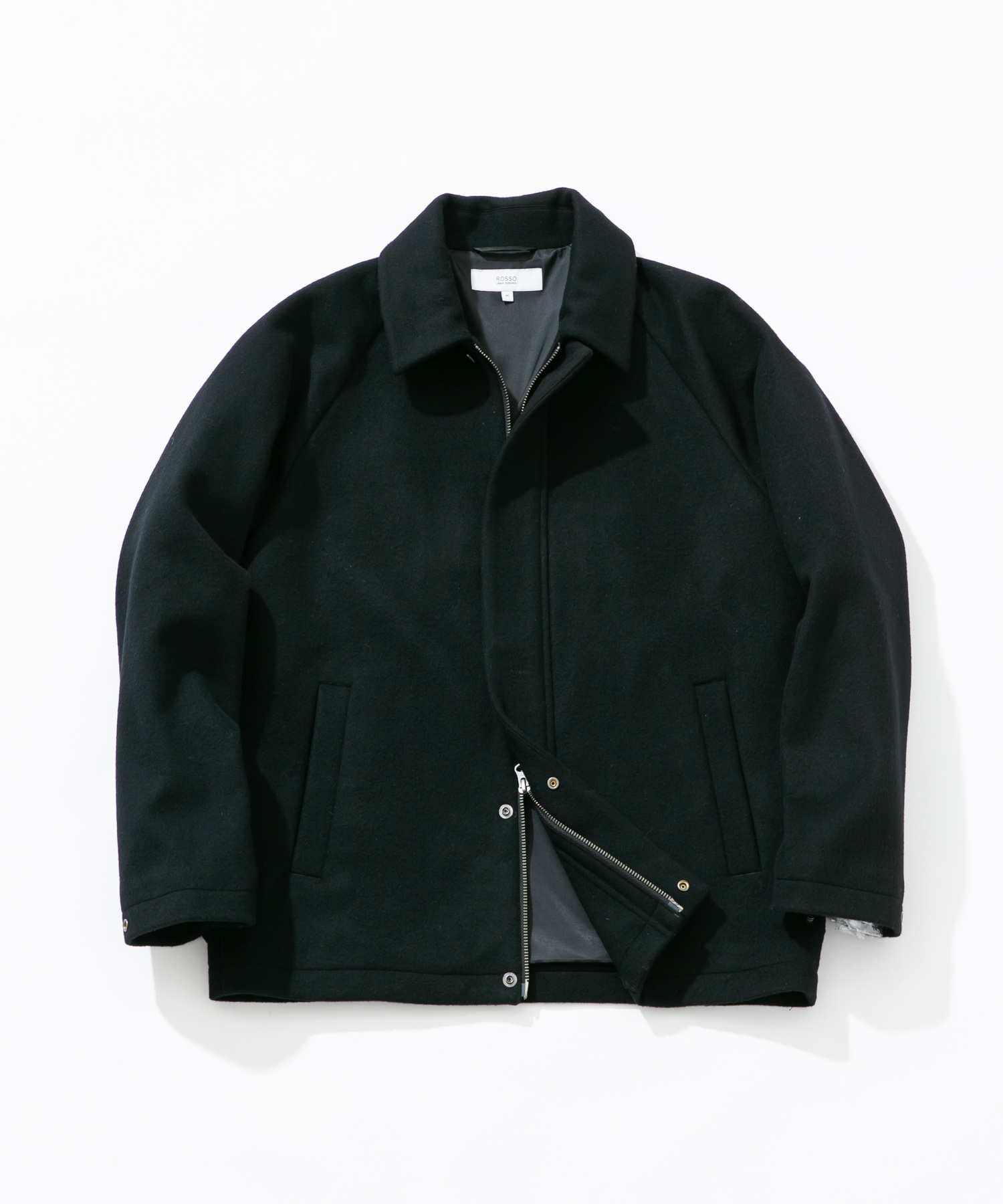 スーパー100 ショートブルゾン BLACK M