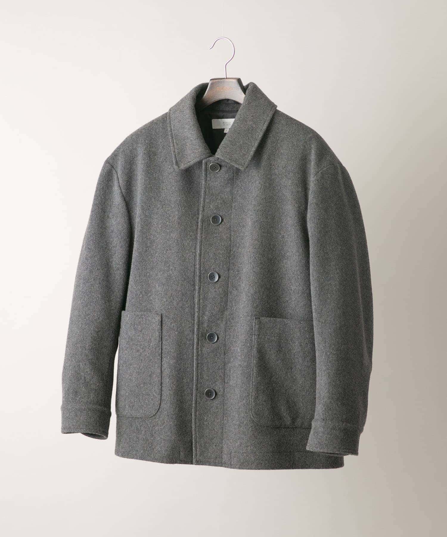 スーパー100 シングルPコート CHARCOAL M