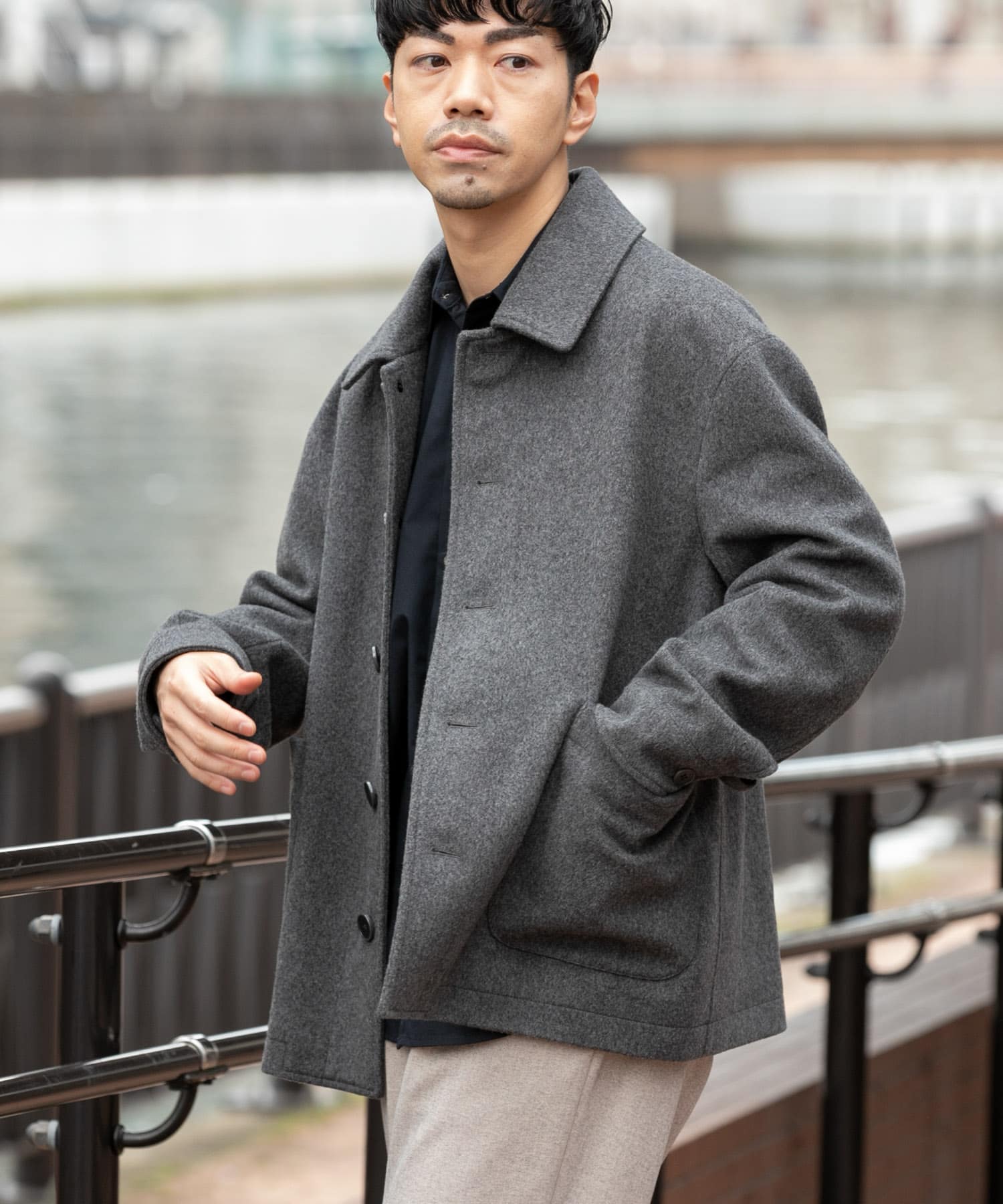 身長：172cm サイズ：M