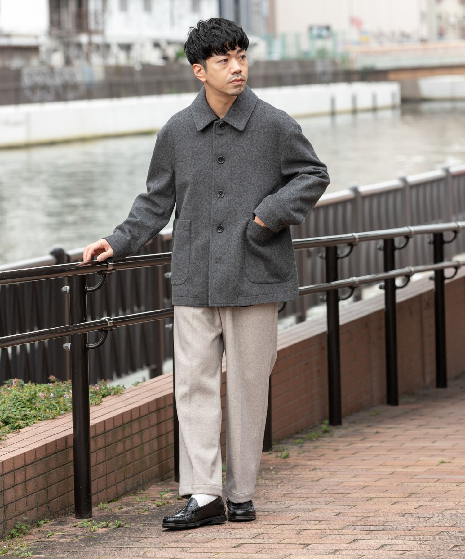 身長：172cm サイズ：M