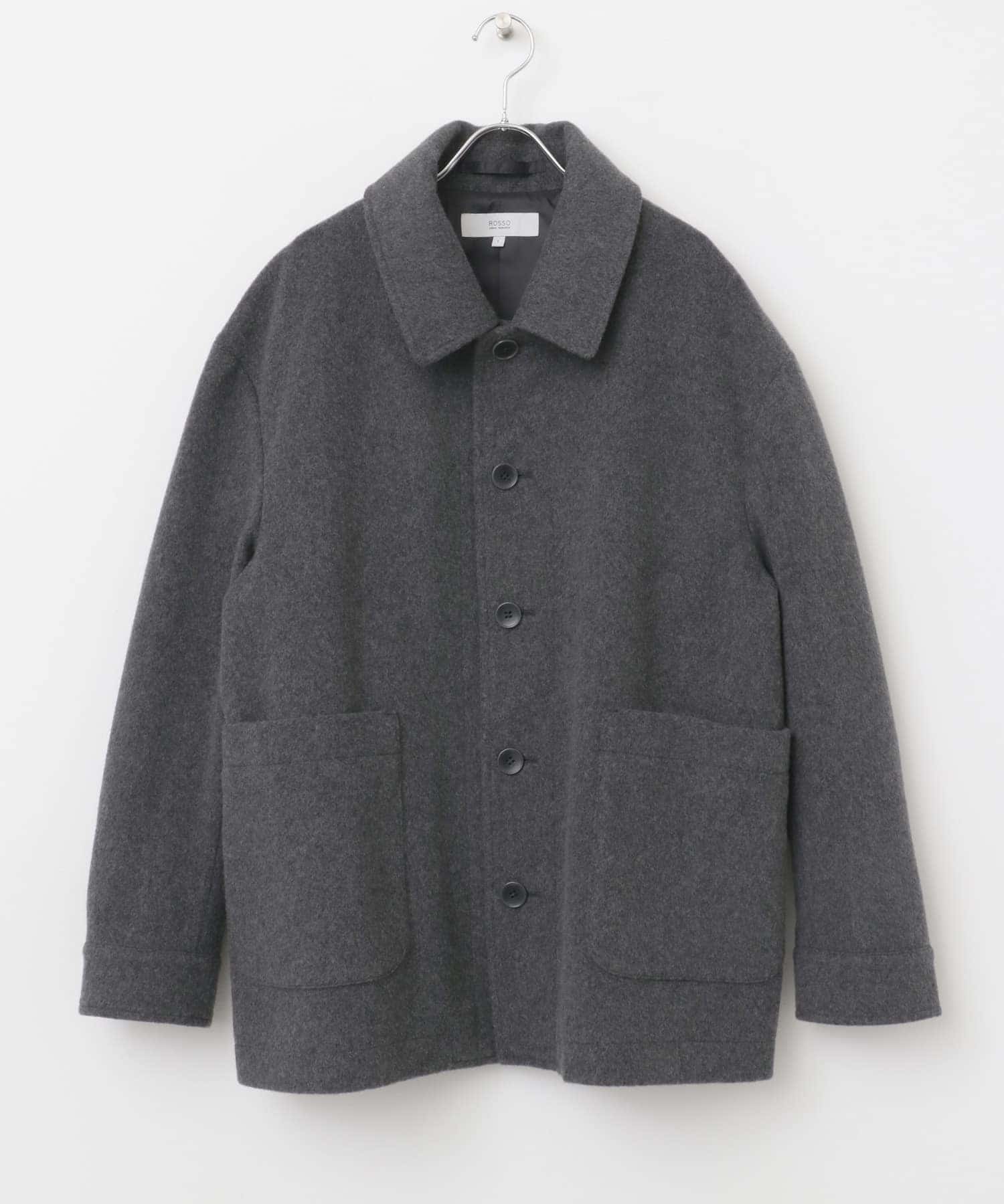 スーパー100 シングルPコート CHARCOAL M