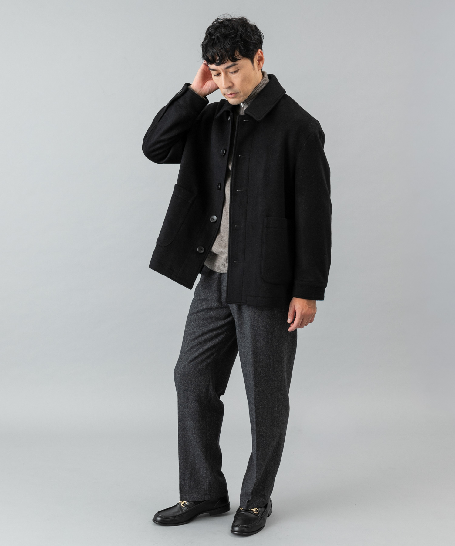 身長：181cm サイズ：L