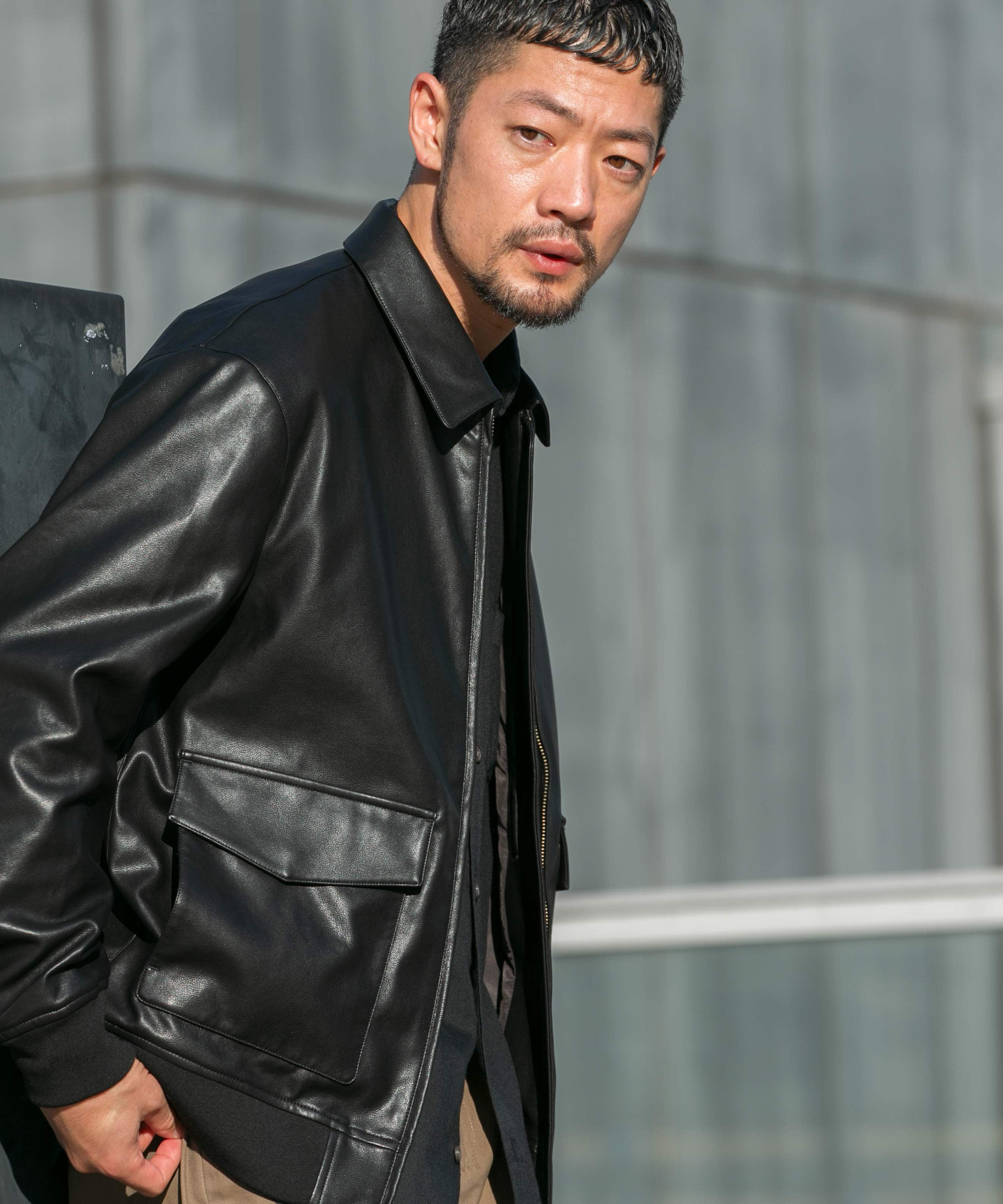 身長：173cm サイズ：L