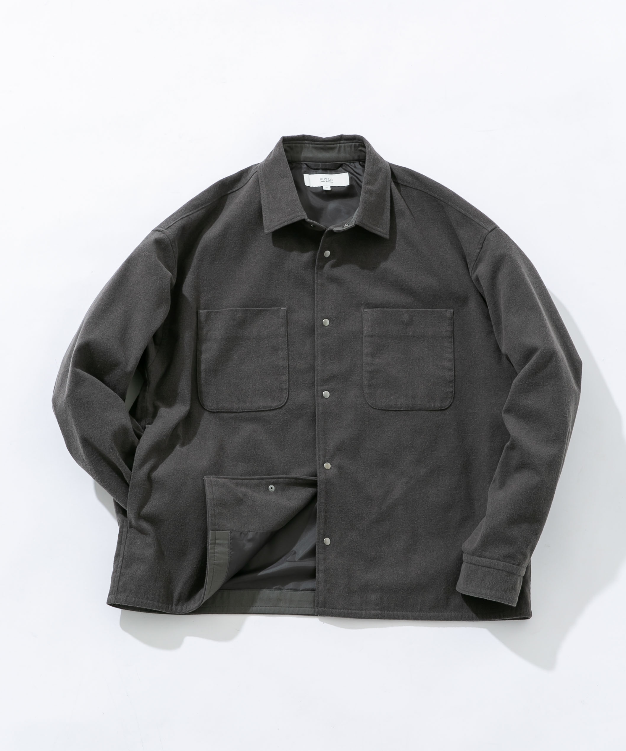 ウールライクCPOシャツブルゾン