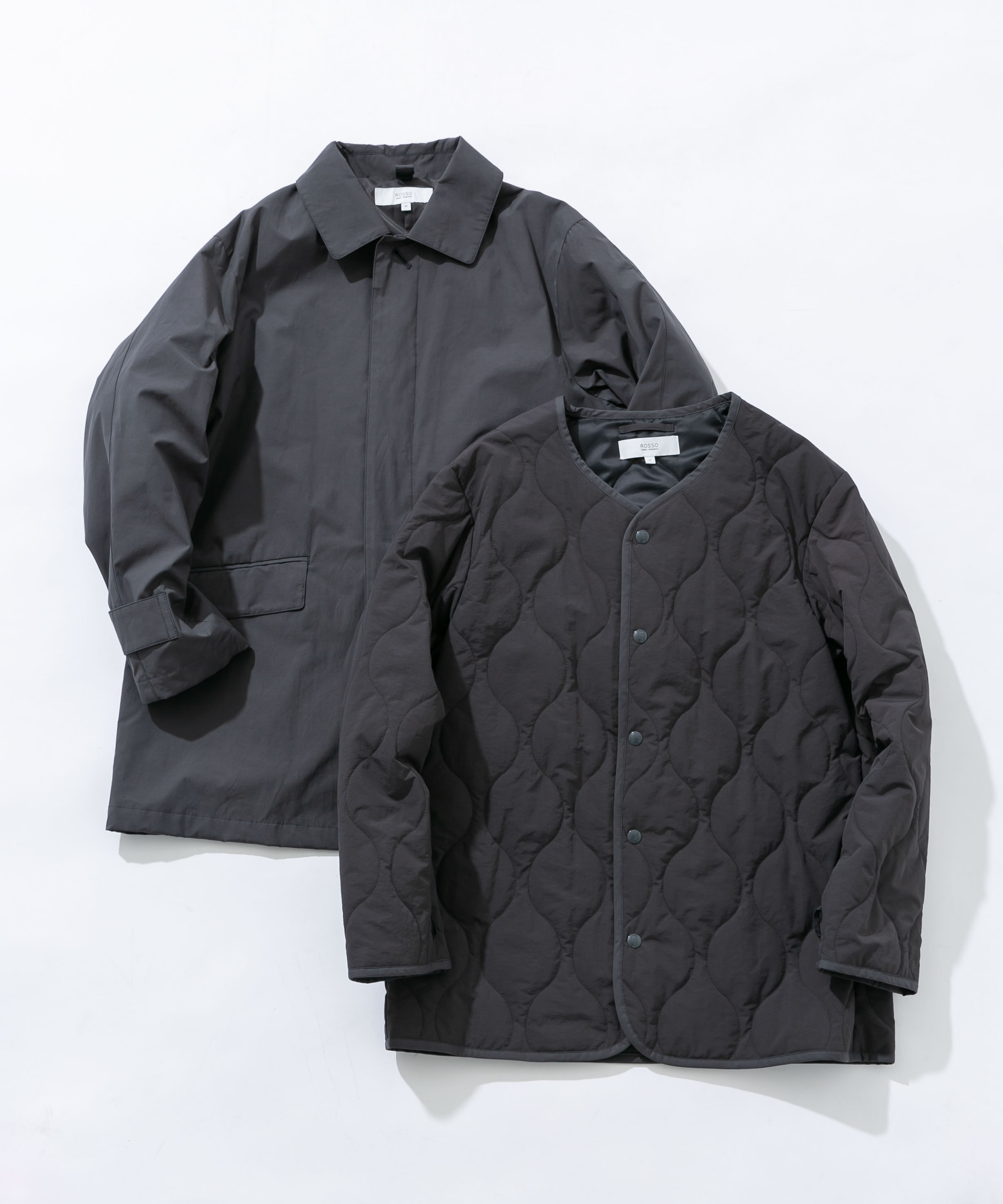 3WAYステンカラーハーフコート ライナーセット