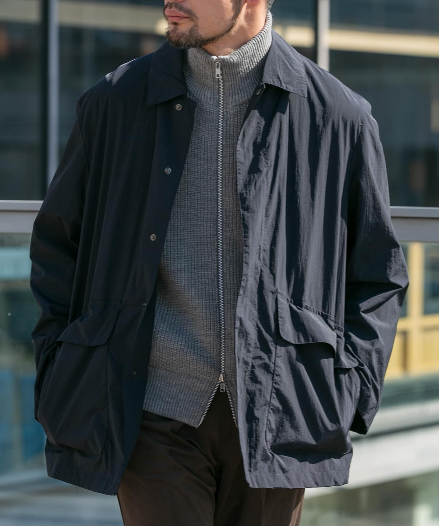 身長：173cm サイズ：L