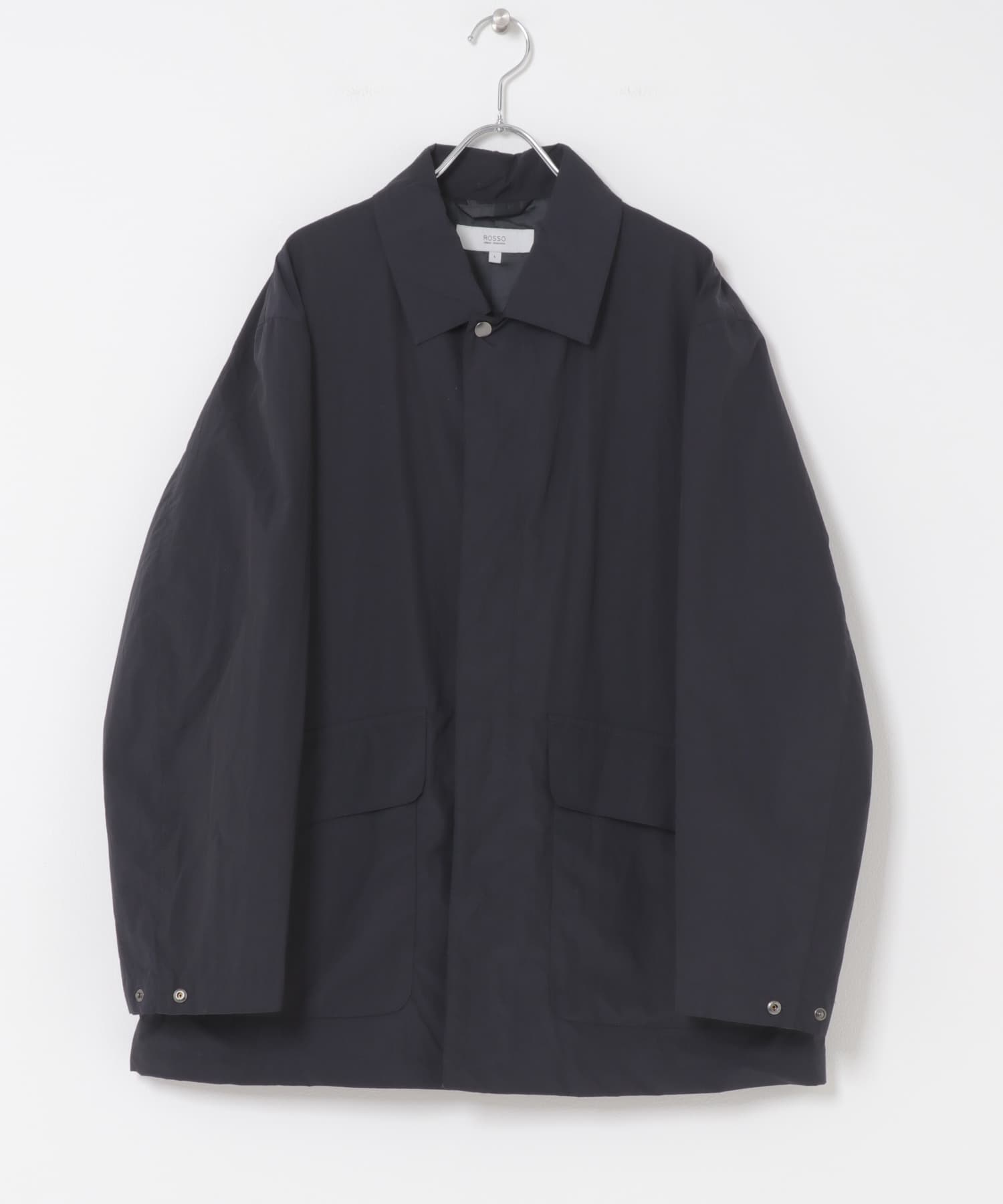 3H Dry Fabricナイロンハーフコート NAVY M