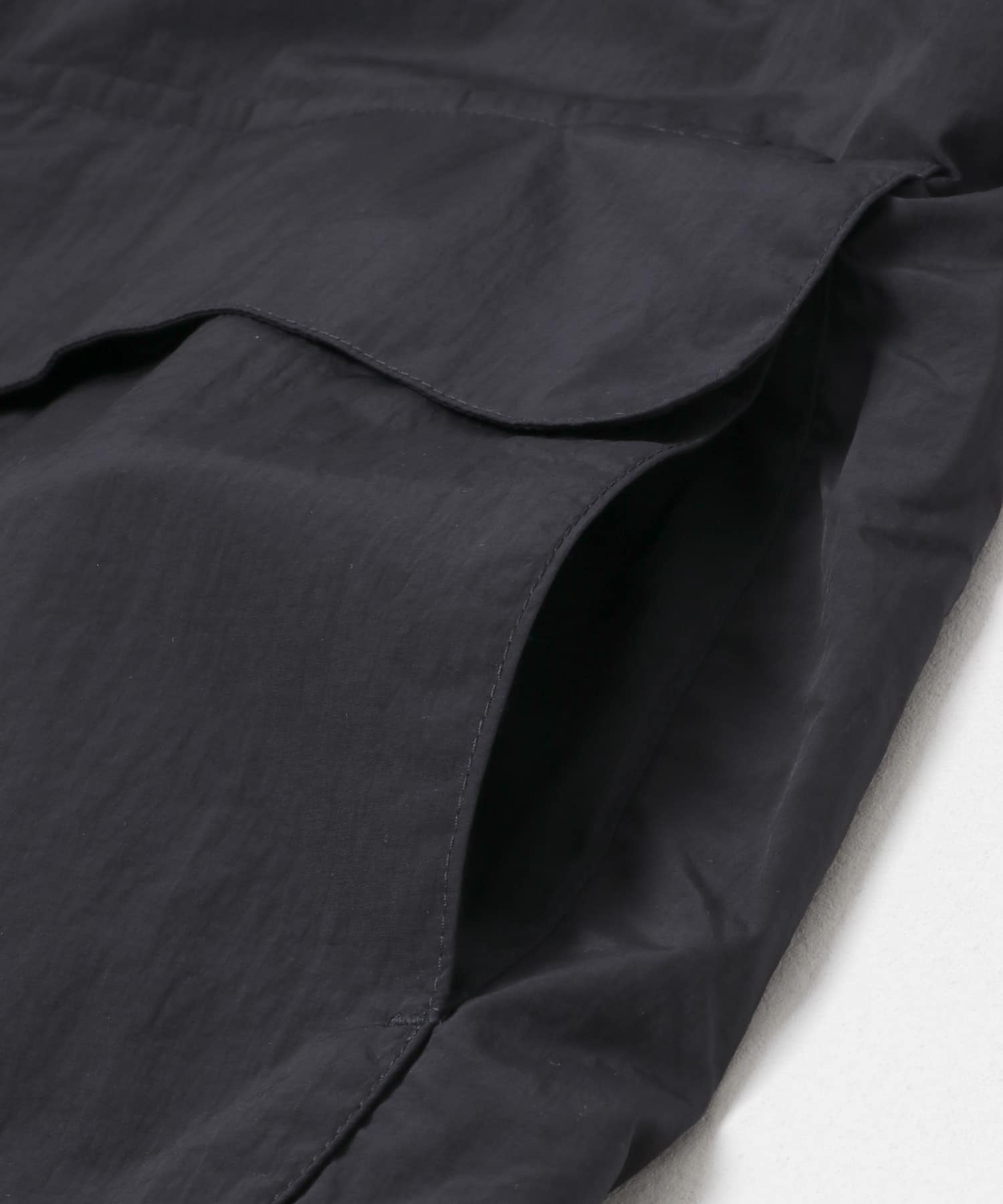 3H Dry Fabricナイロンハーフコート NAVY M