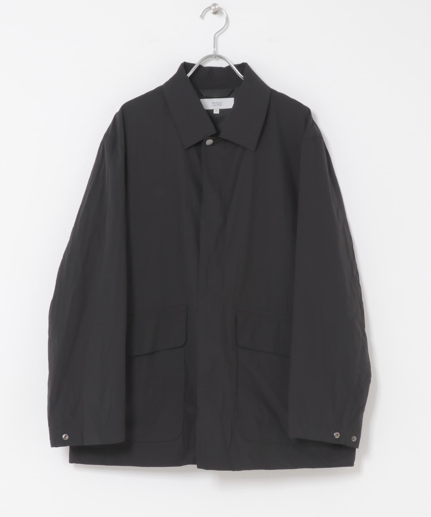 3H Dry Fabricナイロンハーフコート BLACK M