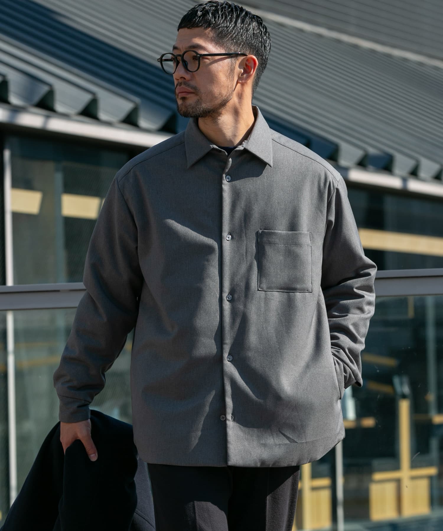 身長：173cm サイズ：L