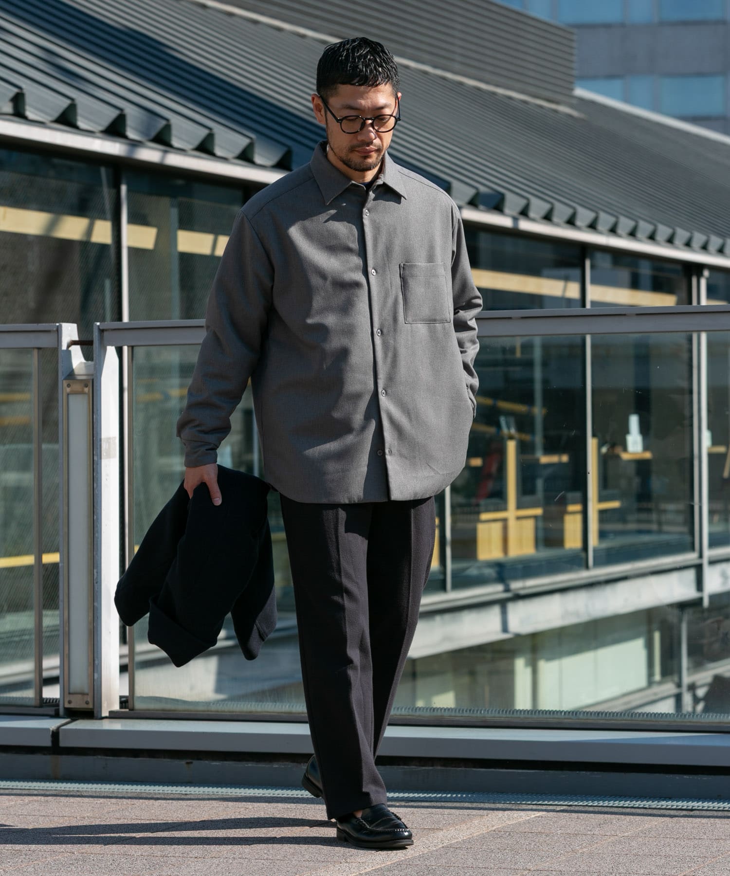 身長：173cm サイズ：L