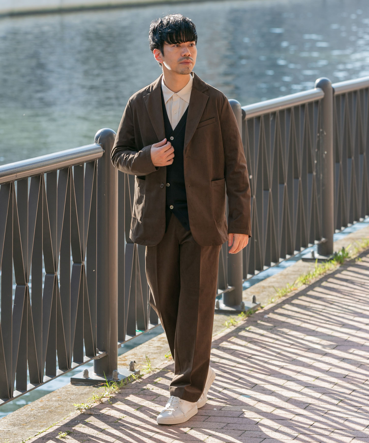 『XLサイズあり』起毛カットツイルセットアップ